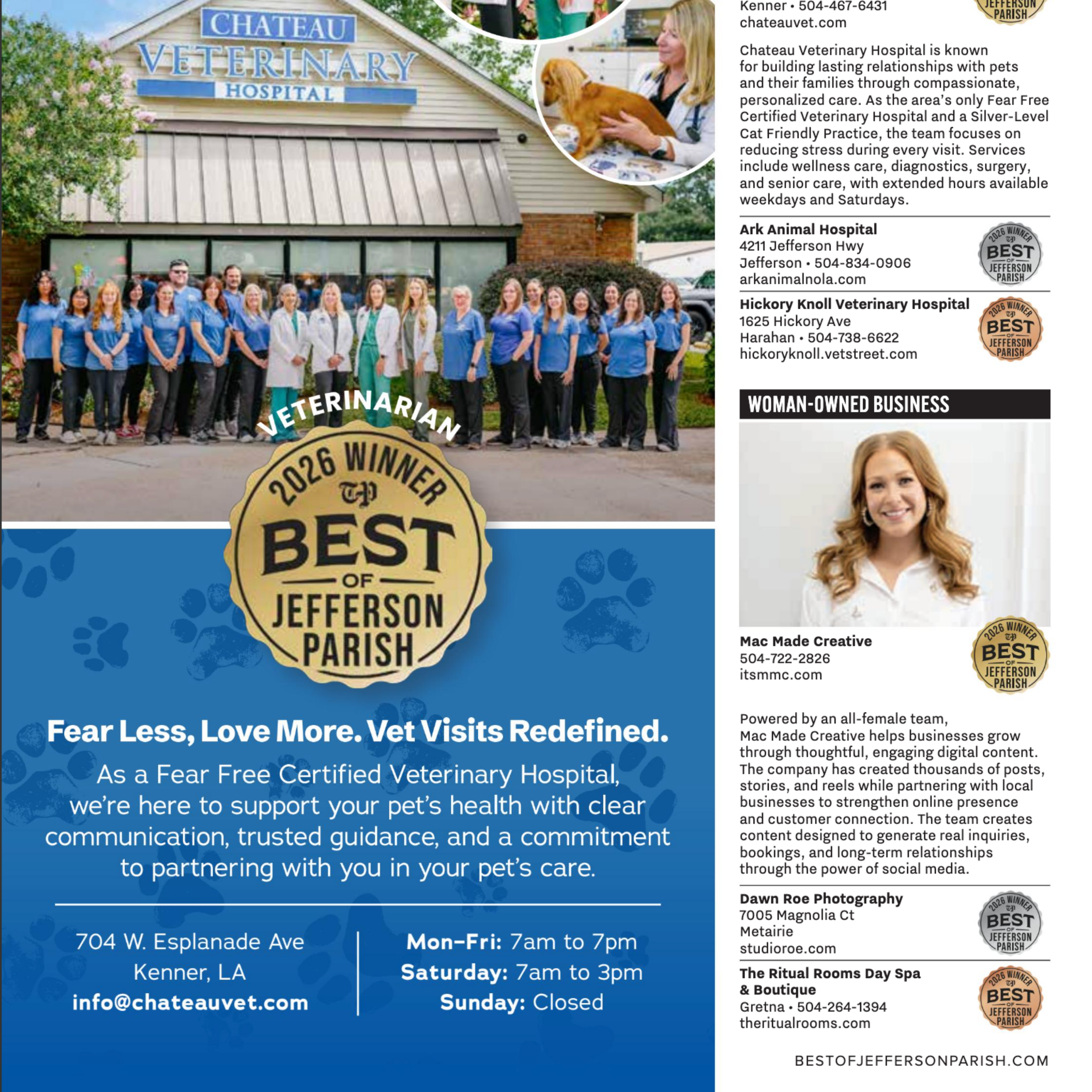 Best of Jefferson Parish Social Media Agency