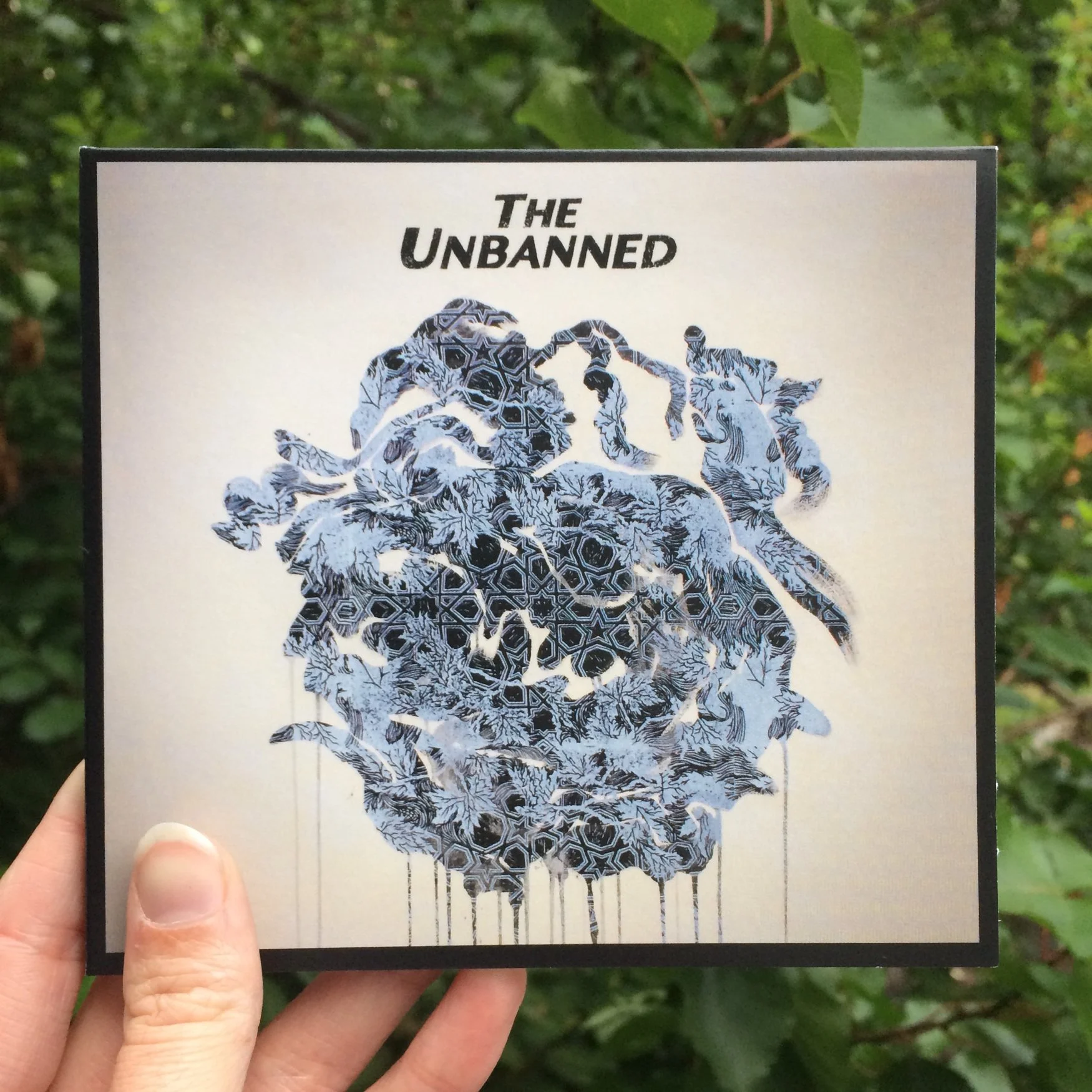 The Unbanned    -    Ink & Linocut on Paper, Digital Collage