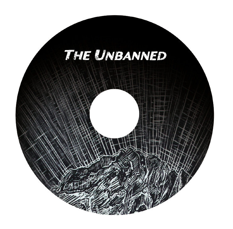 The Unbanned    -    Ink & Linocut on Paper, Digital Collage