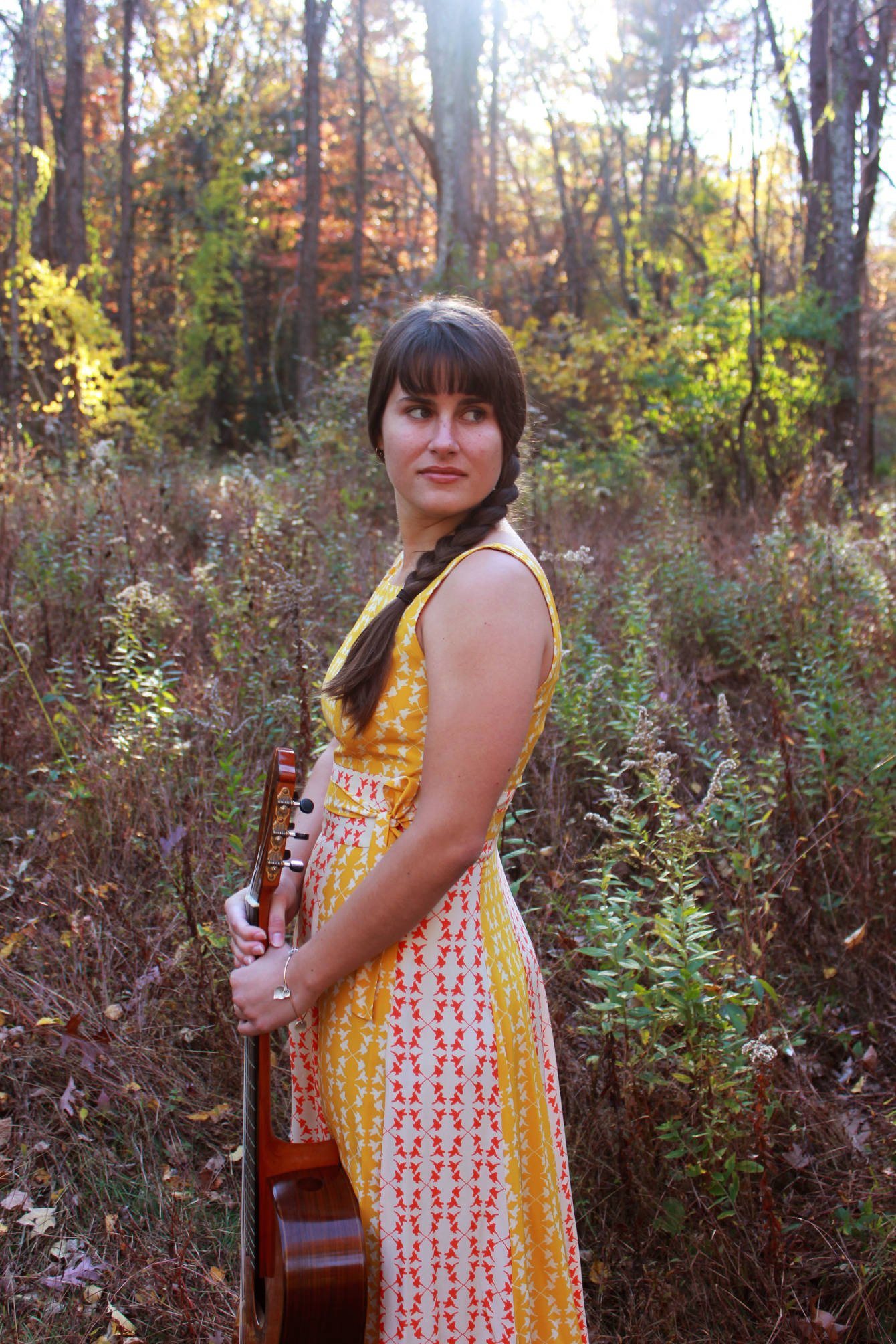 Fall Away by Laura Boswell   -   Photography, Linocut, Digital Collage