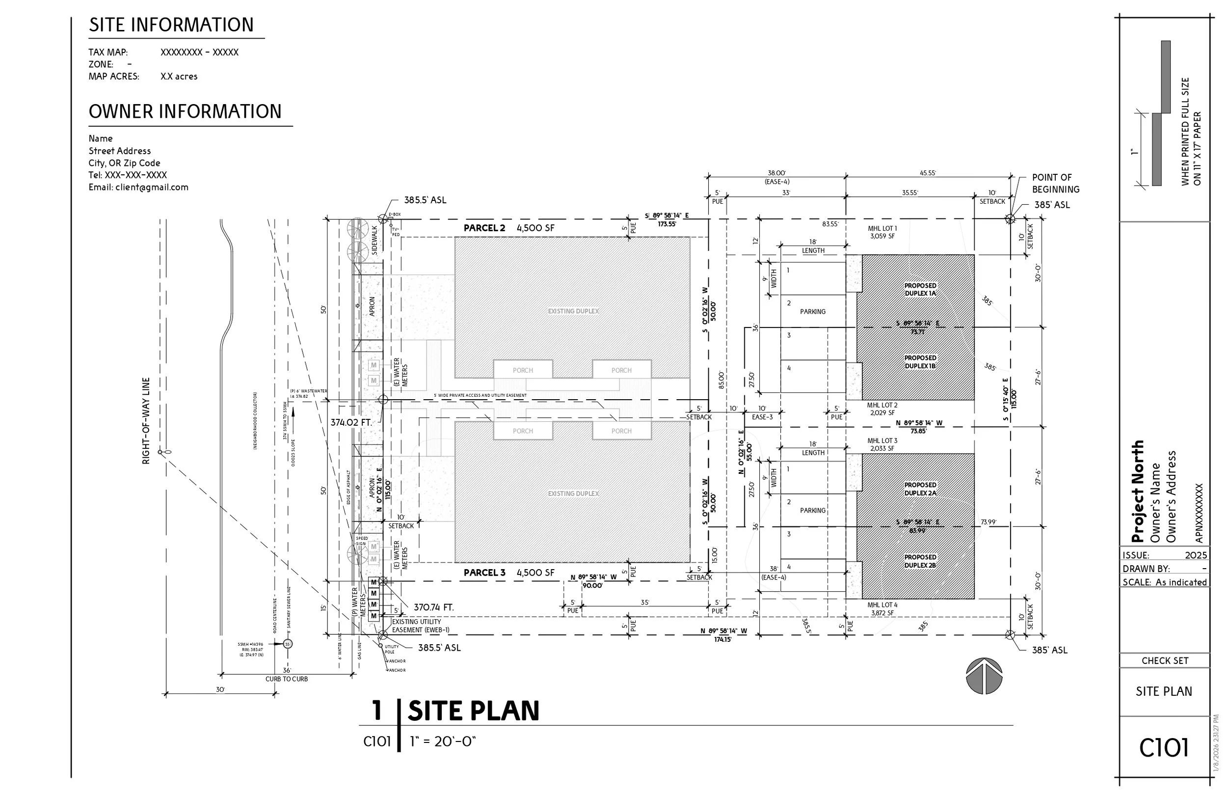 SITE PLANS