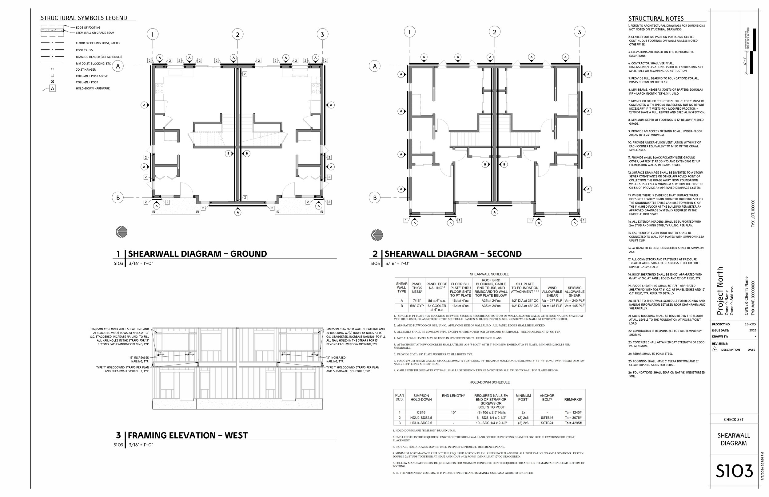 SHEARWALL DIAGRAM