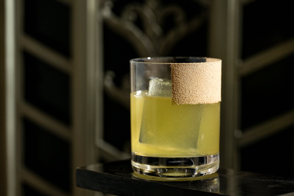 Lime Leaf
Highland's Blanco Tequila, Salted Amaretto, Chambéry Dry Vermouth, Becherovka, Suze, Lime
