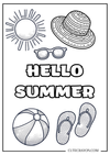 25 Summer Coloring Pages - Free Printables (2024 edition)