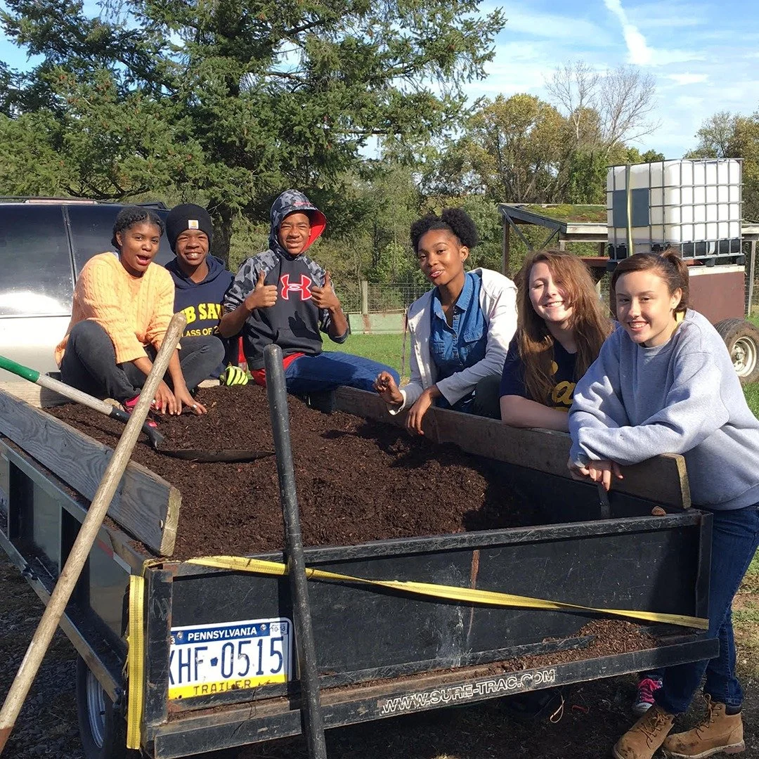 Get FREE compost for your garden this weekend - AND support Philly high schoolers! 

Did you know 💡 that we have an agricultural high school, right here in the city?! It's true - and it's one of the best in the country! Come discover WB Saul High Sc