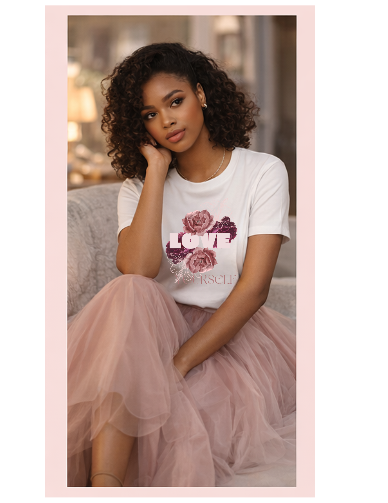 Bloom with Power Graphic Tee