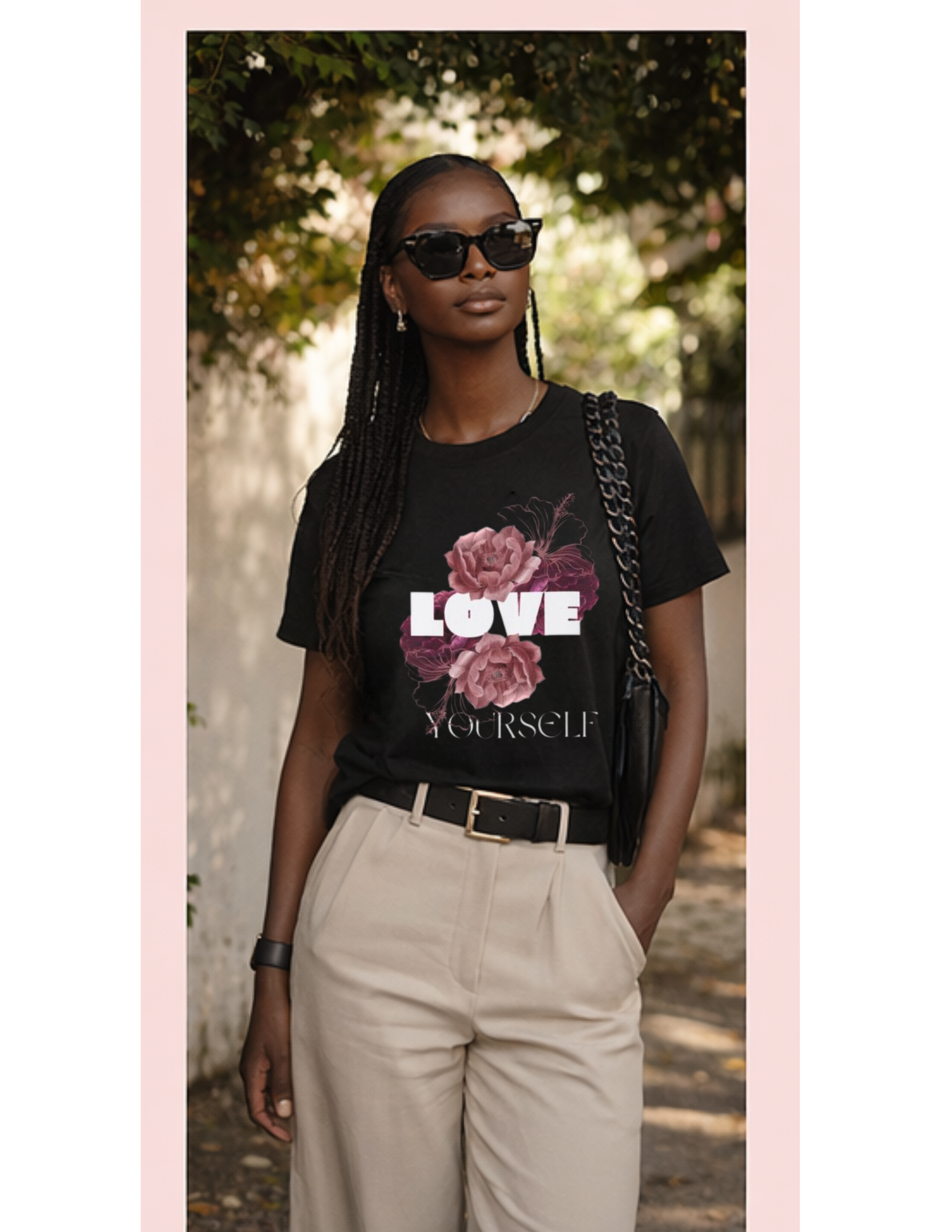 Bloom with Power Graphic Tee