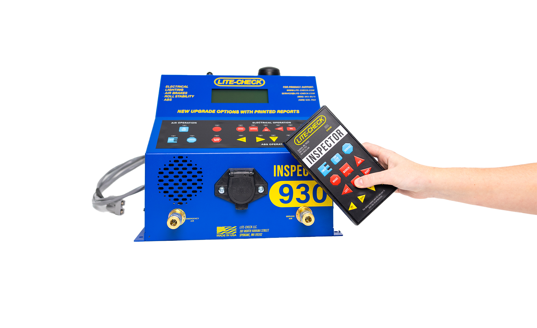 Optimize Your Trailer Maintenance with the Lite-Check Inspector 930