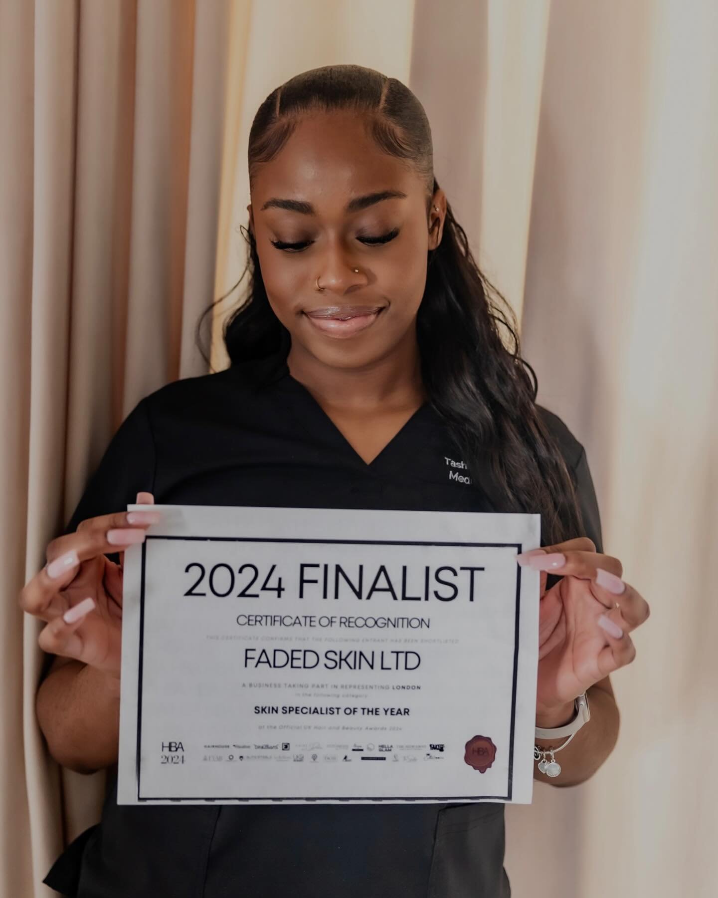 Grateful to have been named a finalist for HBA&rsquo;s &ldquo;Skin Specialist of the Year&rdquo;. Thank you to all my clients, old and new, for believing in me and my small business. 🤍🧚🏽✨

Lots of exciting things to come this year. God is amazing?