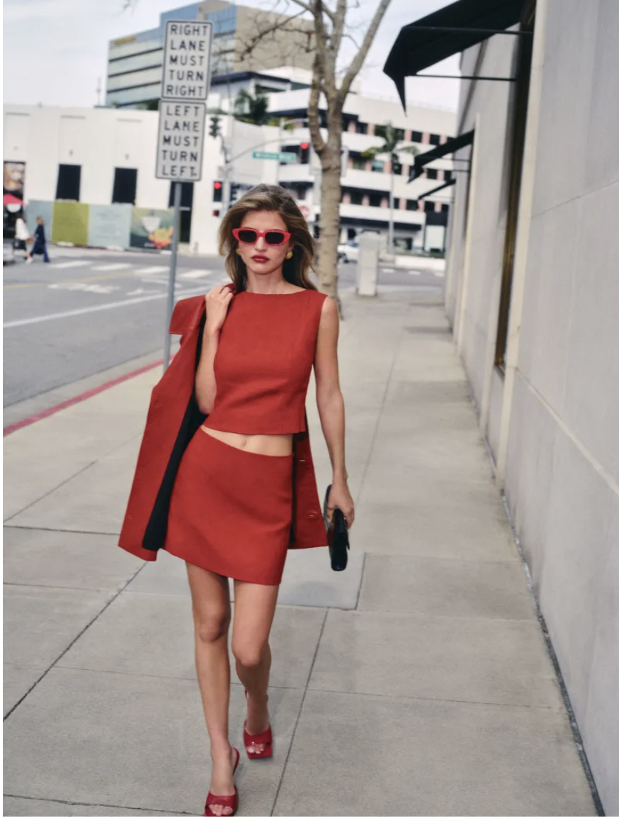Grace Linen Two Piece