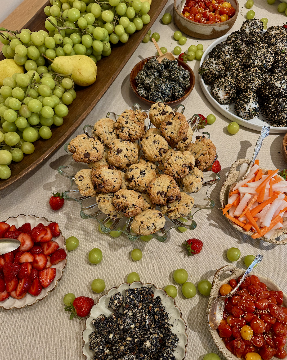A Casual 5 Course Vegan Spread