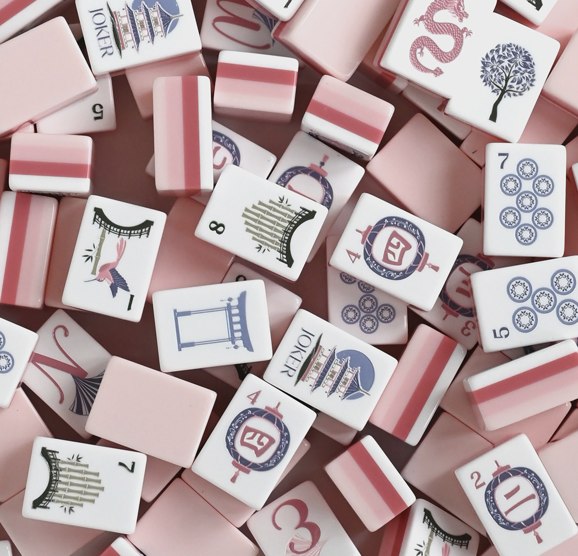 Sweet Jojo Mahjong tiles