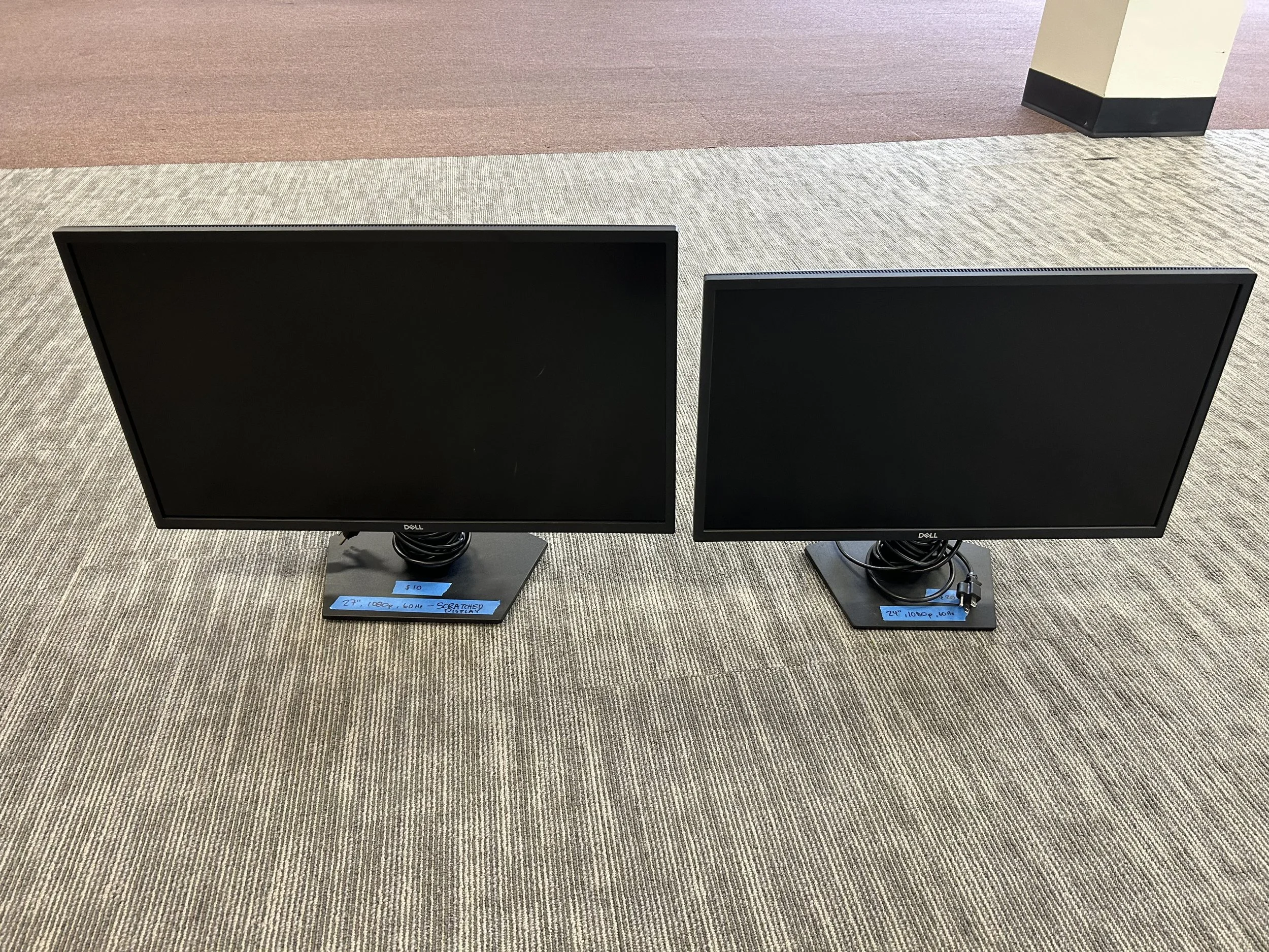 Dell Monitors 24" & 27" 1080p