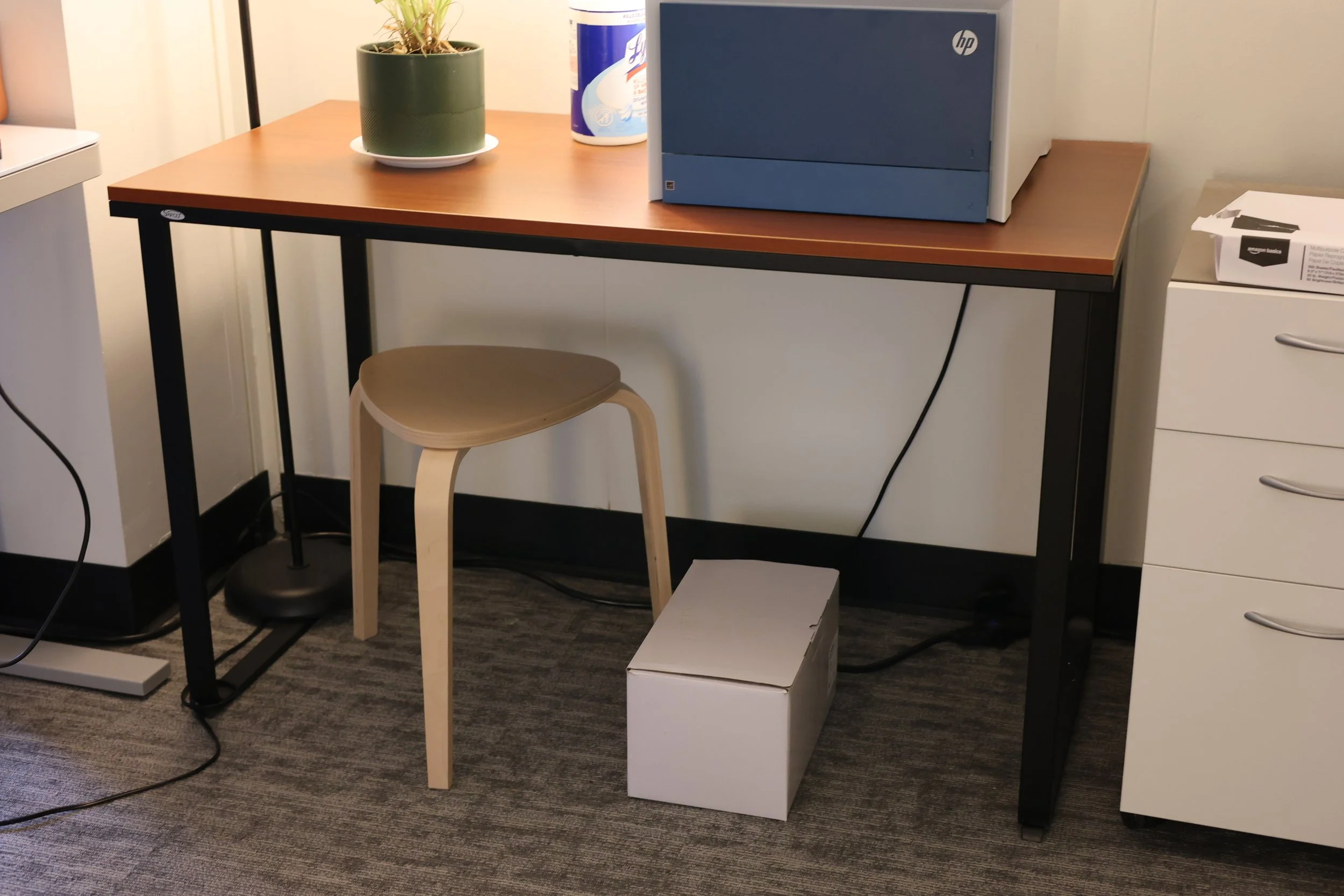 Brown Top Wood Table