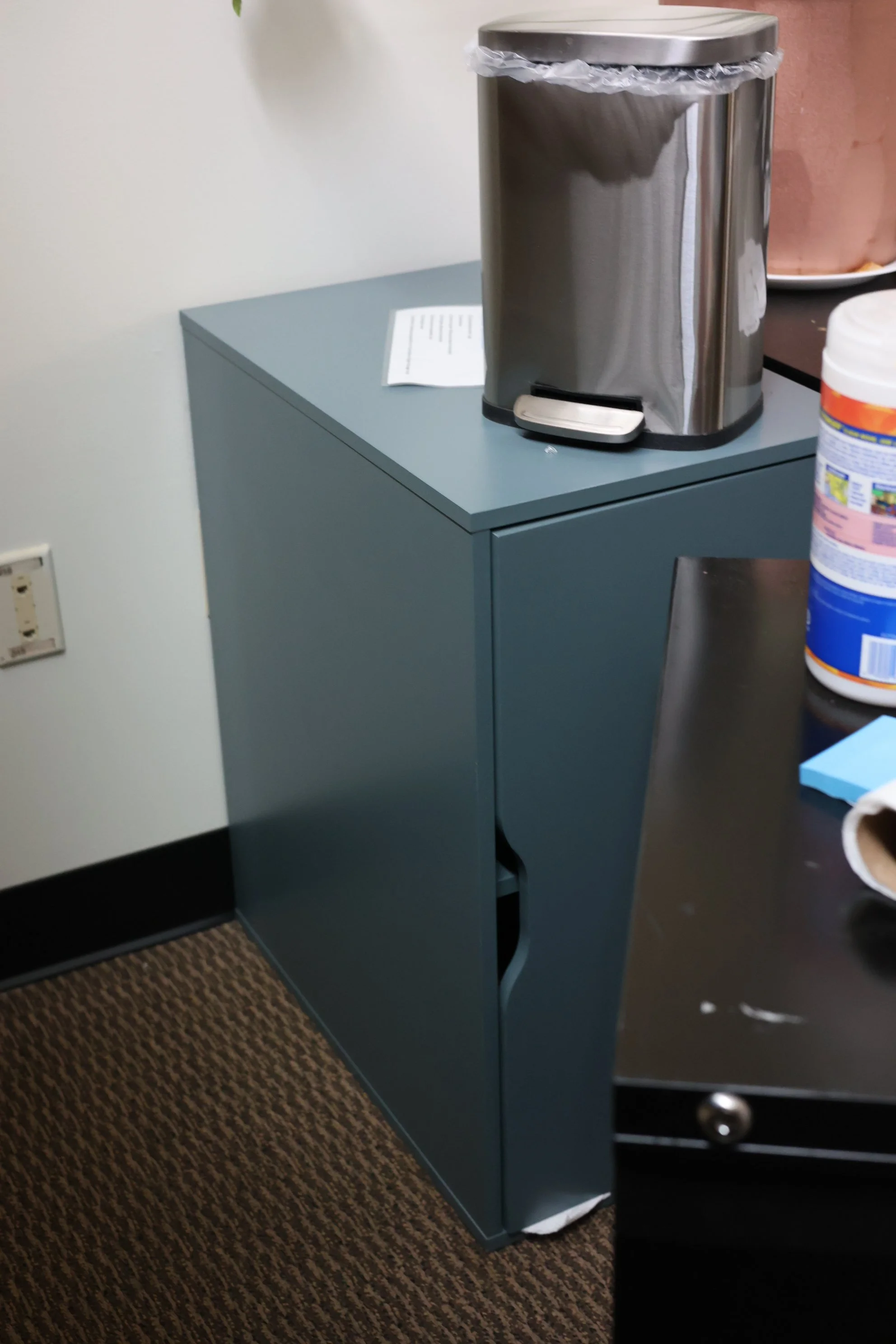 Small shelf w/ door (IKEA ALEX SERIES)
