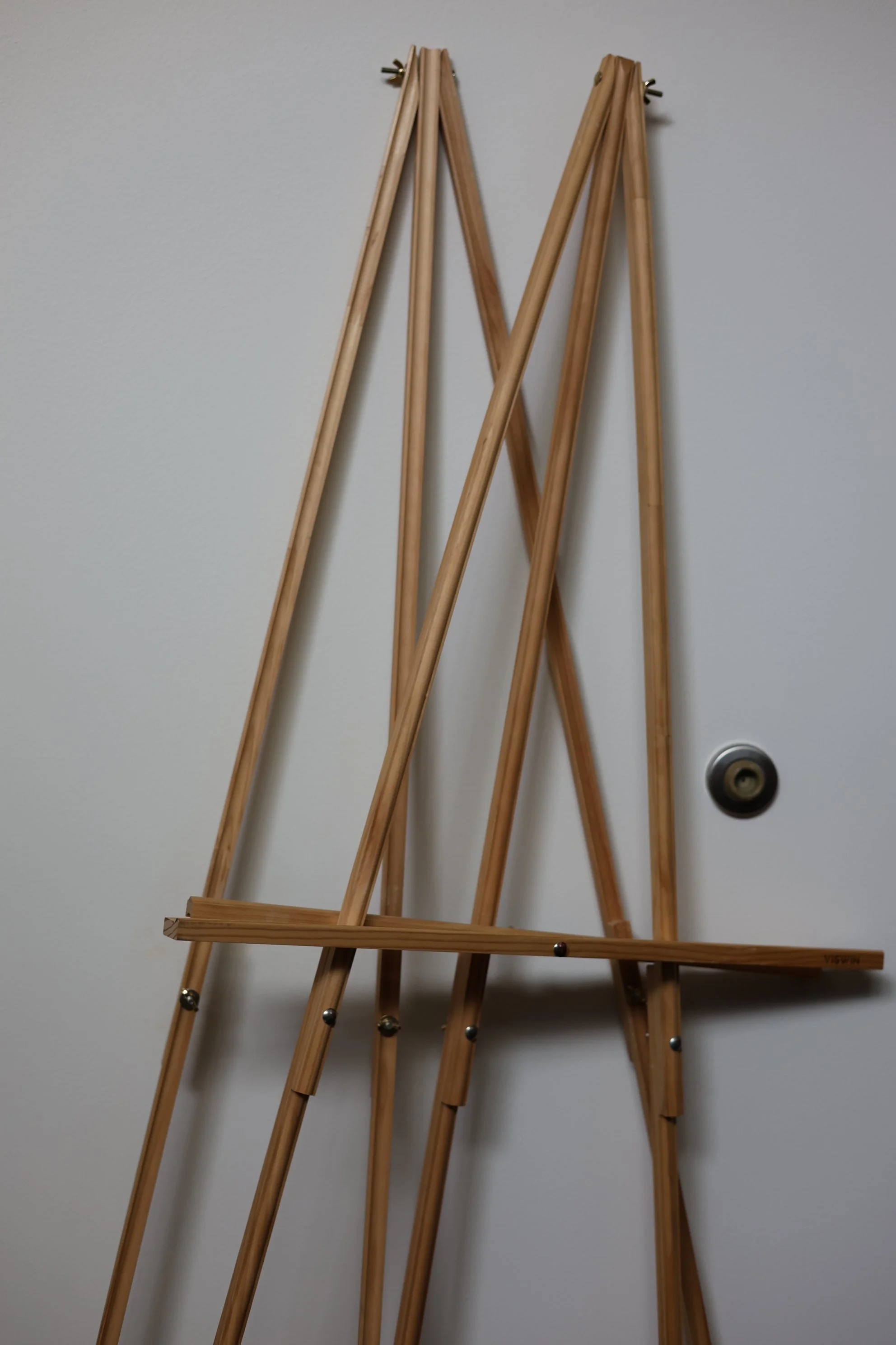 Wood Signage Stand