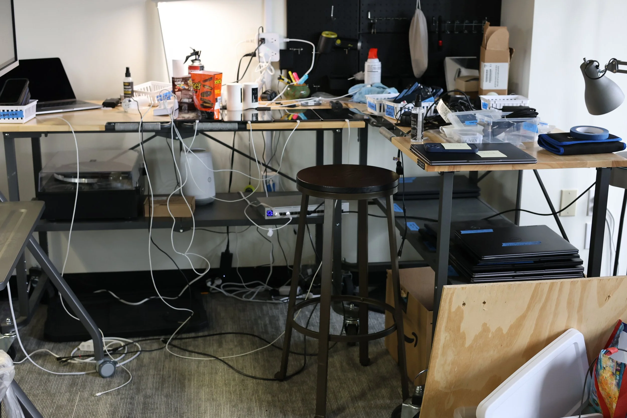Wood Top Workstations