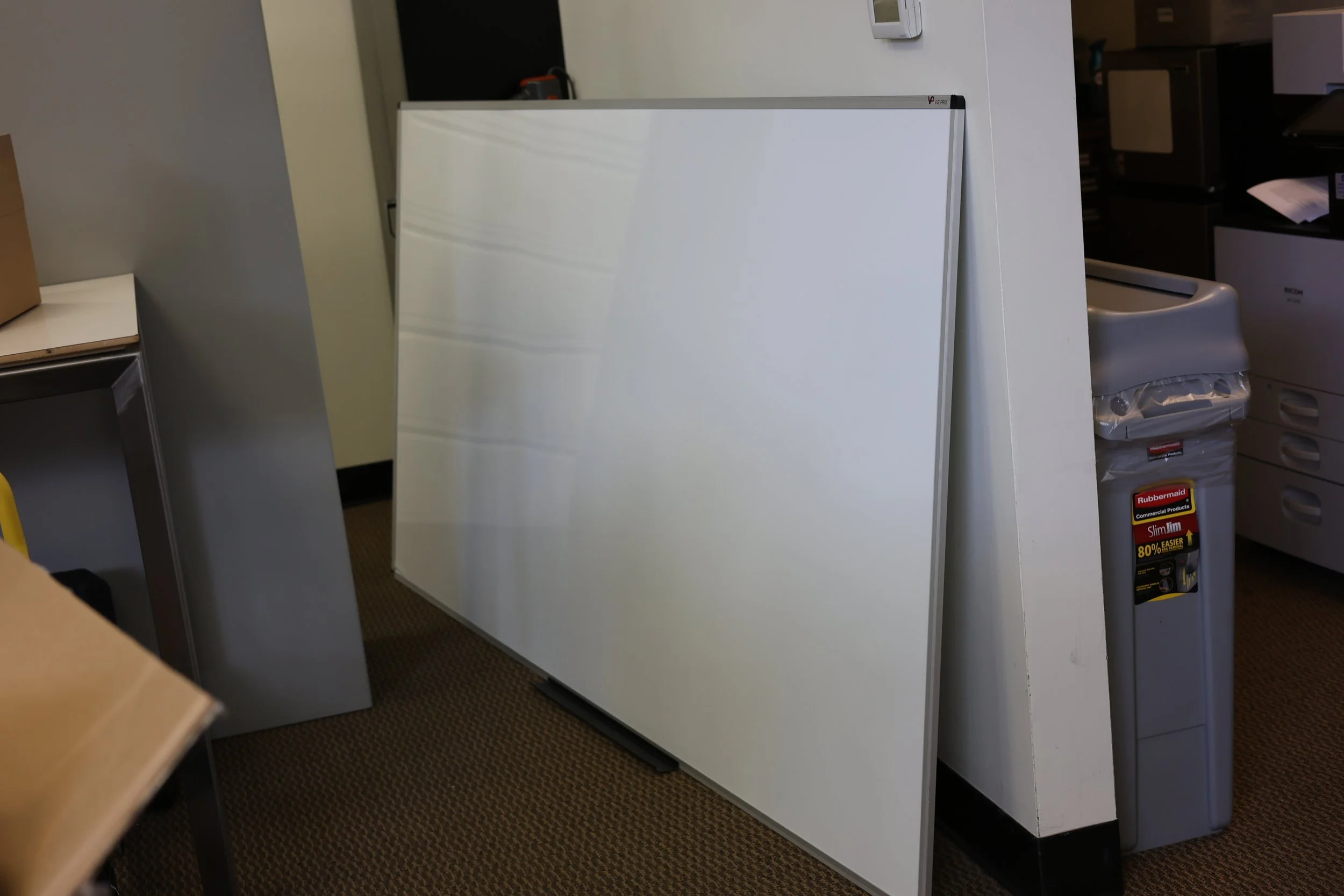 Large Whiteboard with Glossy Finish