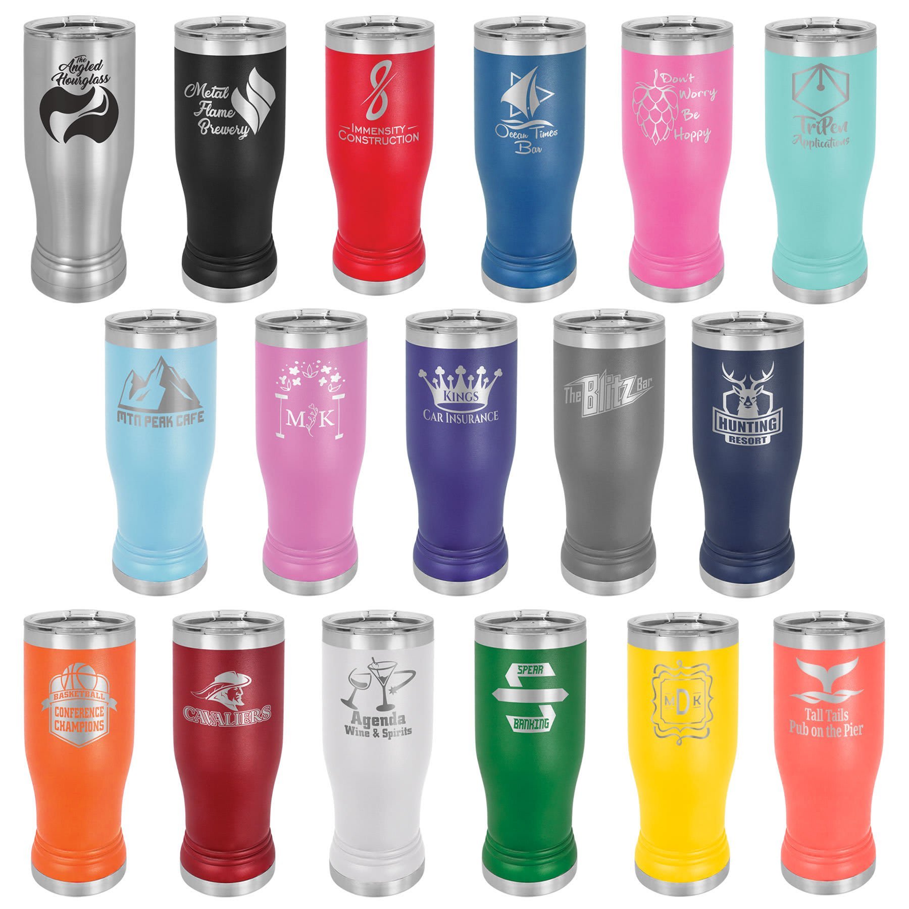 University of Texas at Austin Polar Camel 14 oz. Pilsner Tumbler with Standard Lid