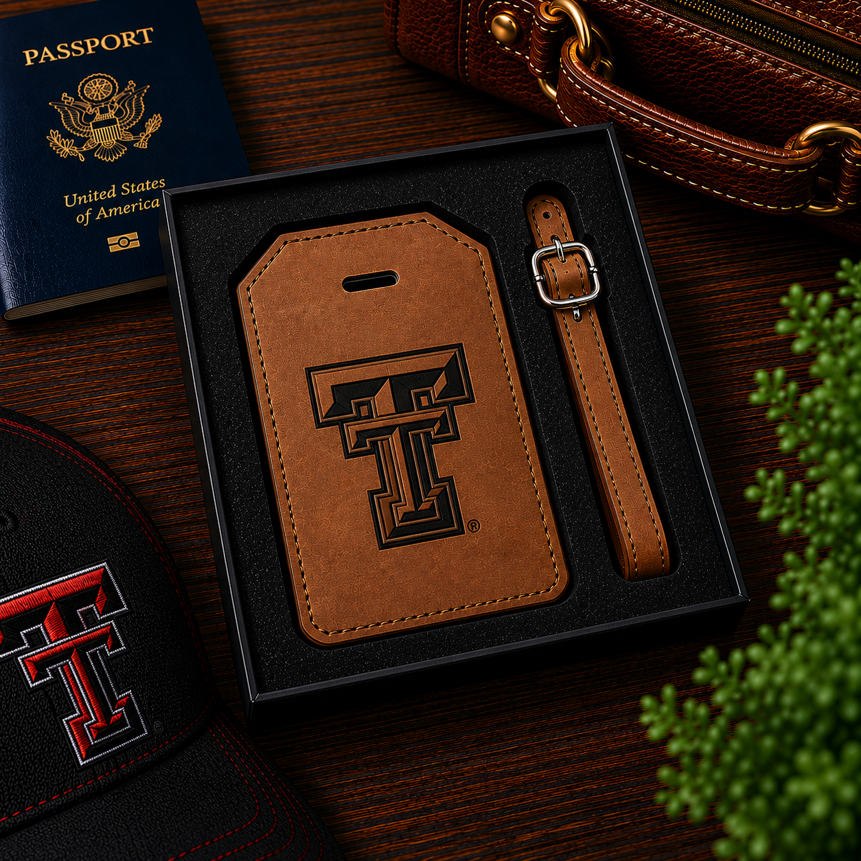 Texas Tech Luggage Tags