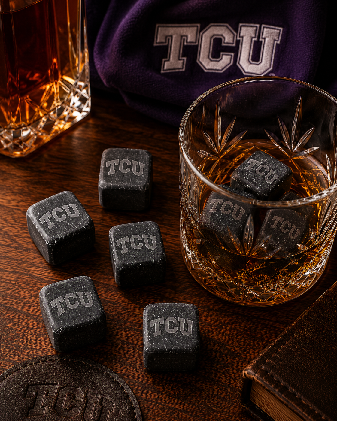 TCU Whiskey Stones