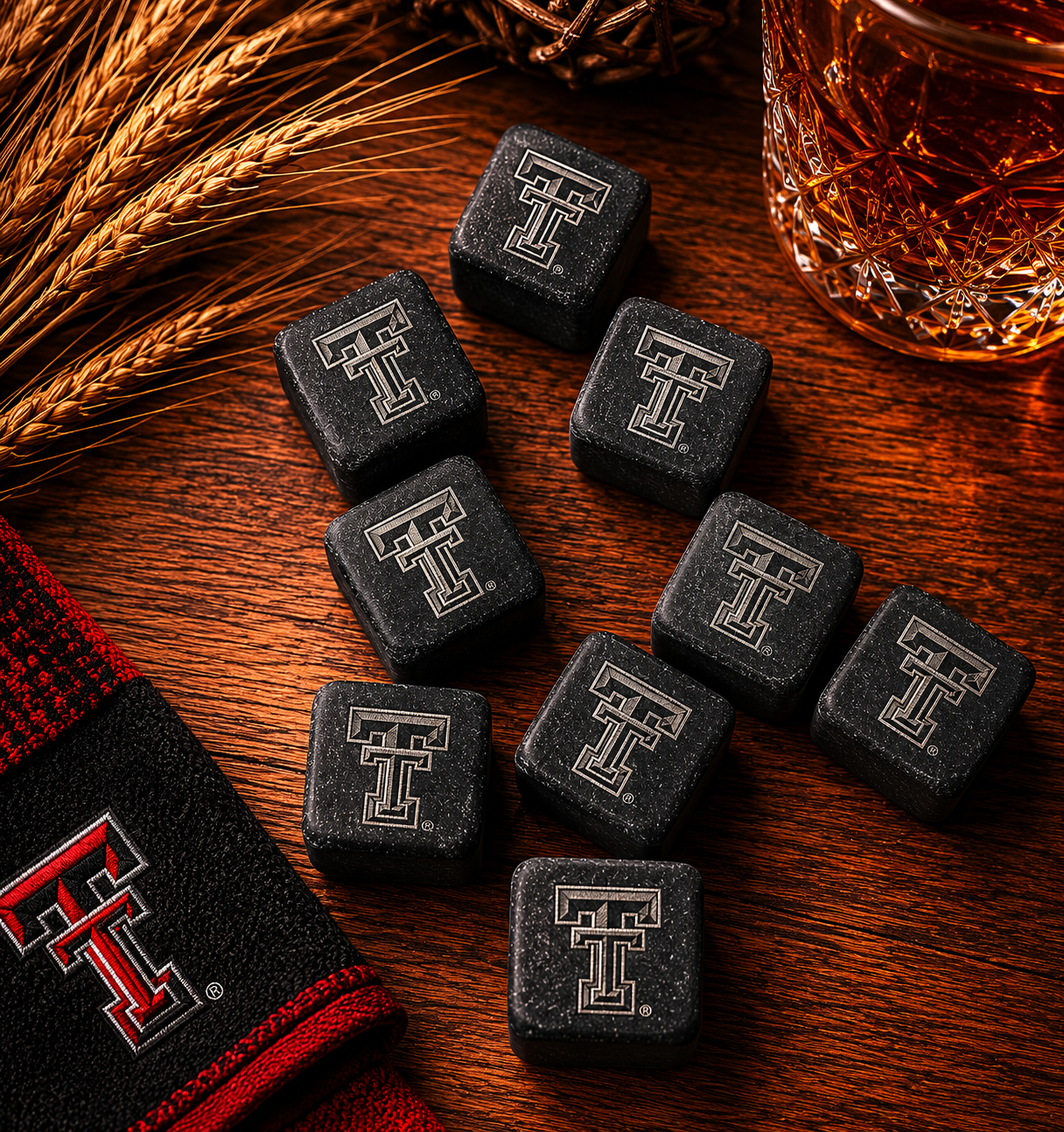 Texas Tech Whiskey Stones