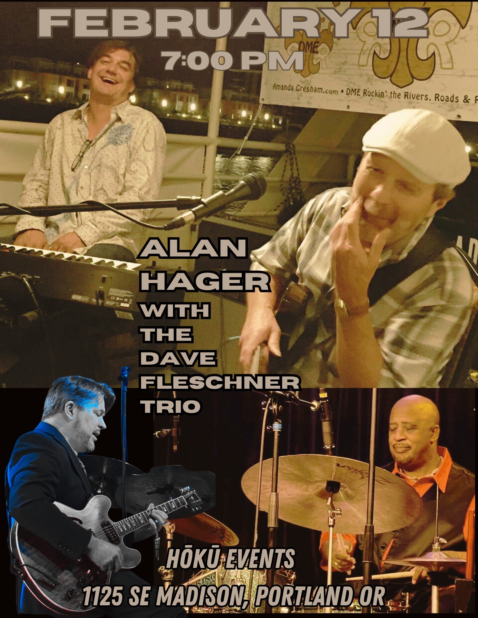 Dave Fleschner Blues Trio/Alan Hager