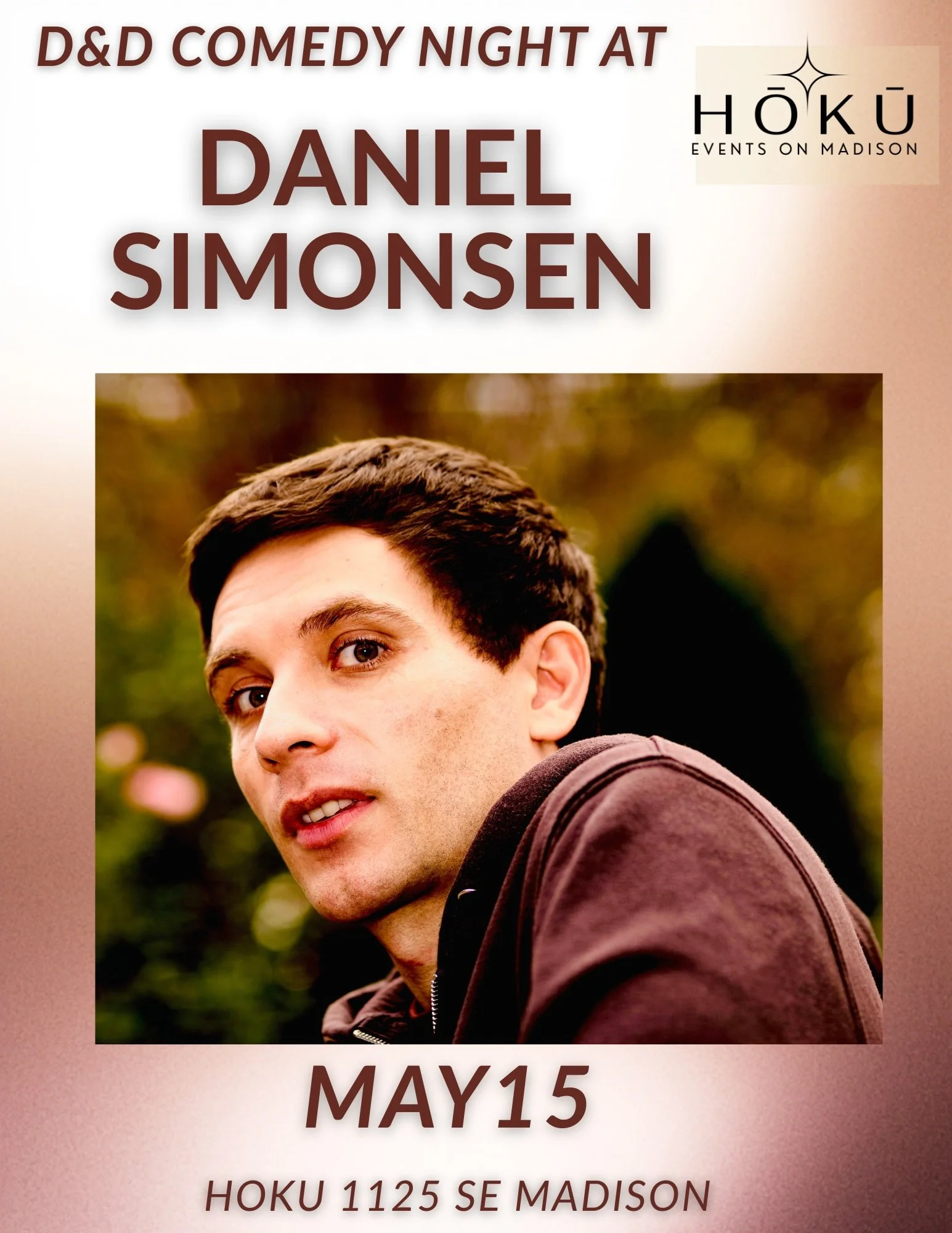 Daniel Simonsen, Comedian