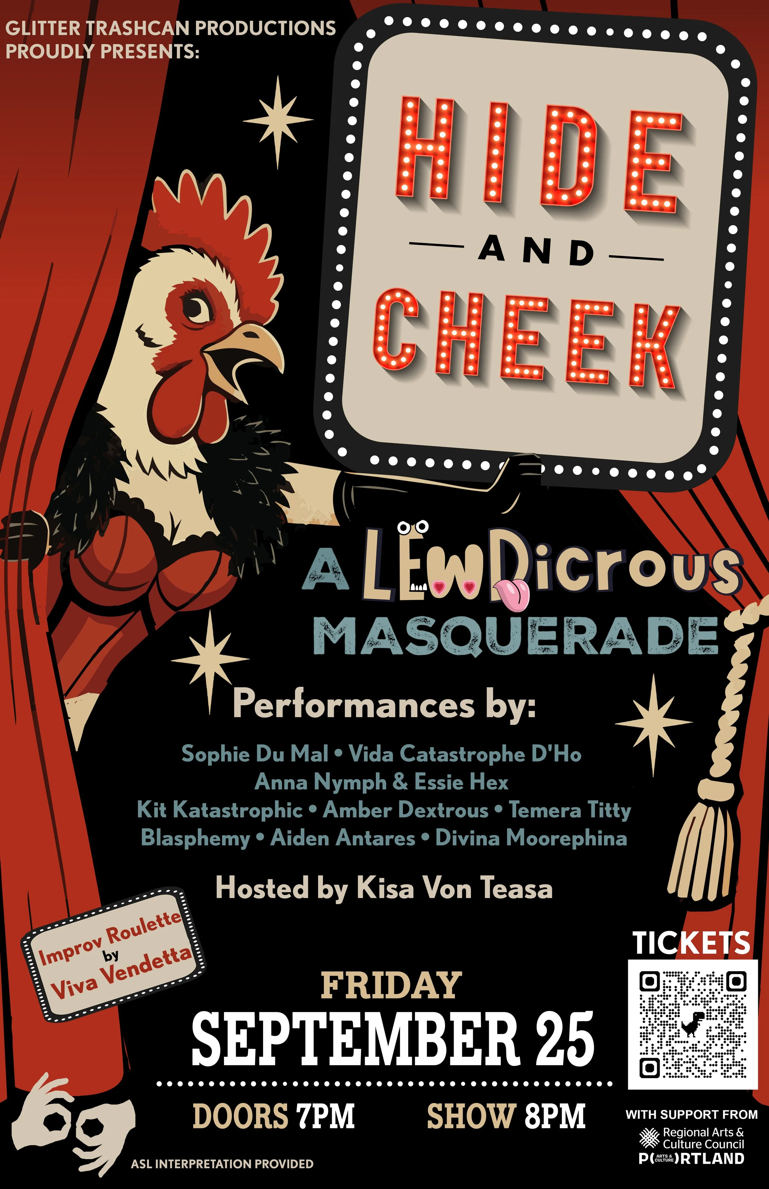 Glitter Trashcan Productions: A LEWDicrous Masquerade