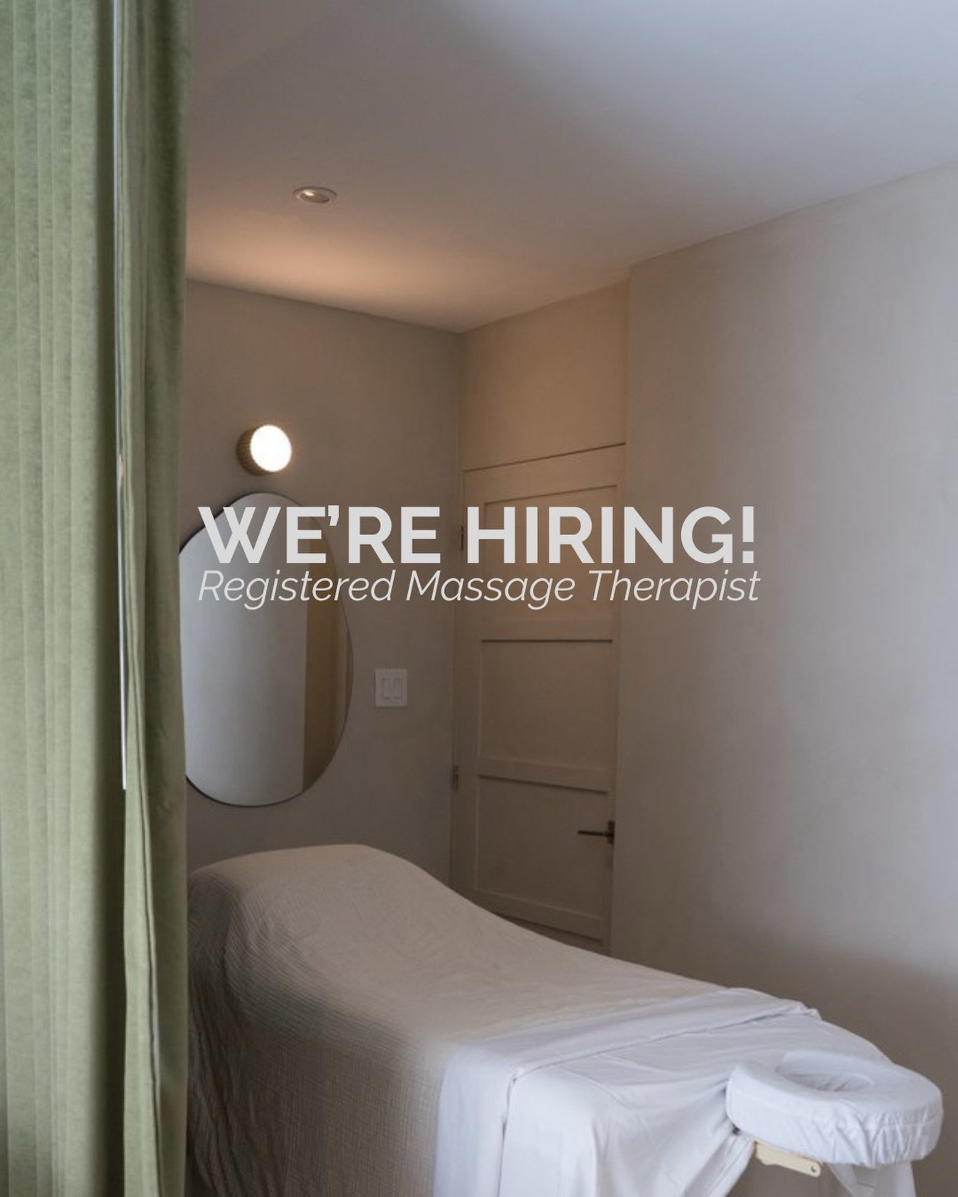 We&rsquo;re growing and looking for another Registered Massage Therapist to join us! Terra is RMT-owned, with a wonderfully supportive team and culture.

You get:
☁️ Competitive compensation
☁️ Consistently booked schedule with low seasonality
☁️ Ste