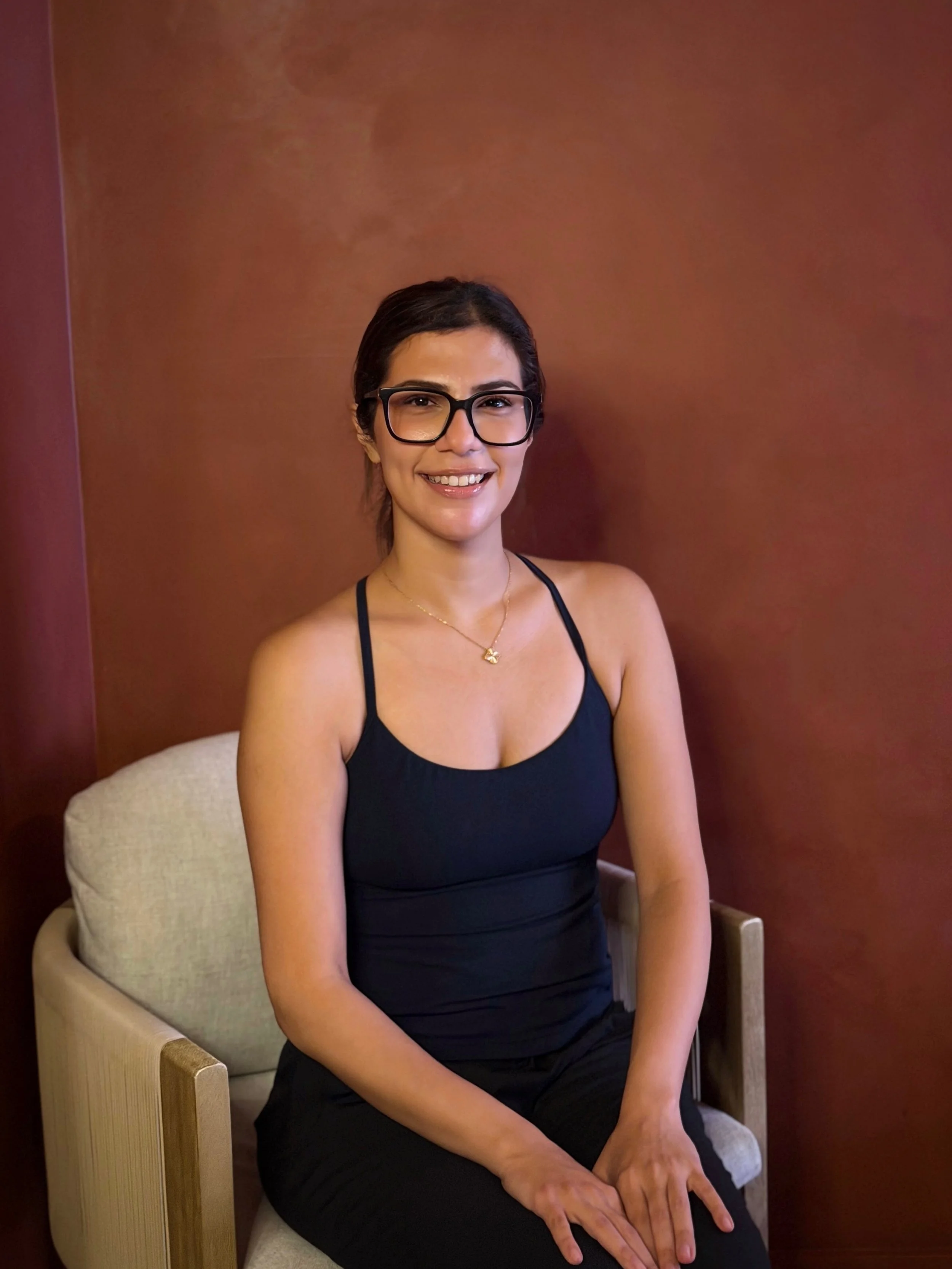 Meet Ani, our newest RMT at Terra.

Ani has a nurturing touch and a natural ability to help people really let go. Her treatments are deeply calming, with extra attention wherever your body is holding onto tension.

A very good match if you carry your