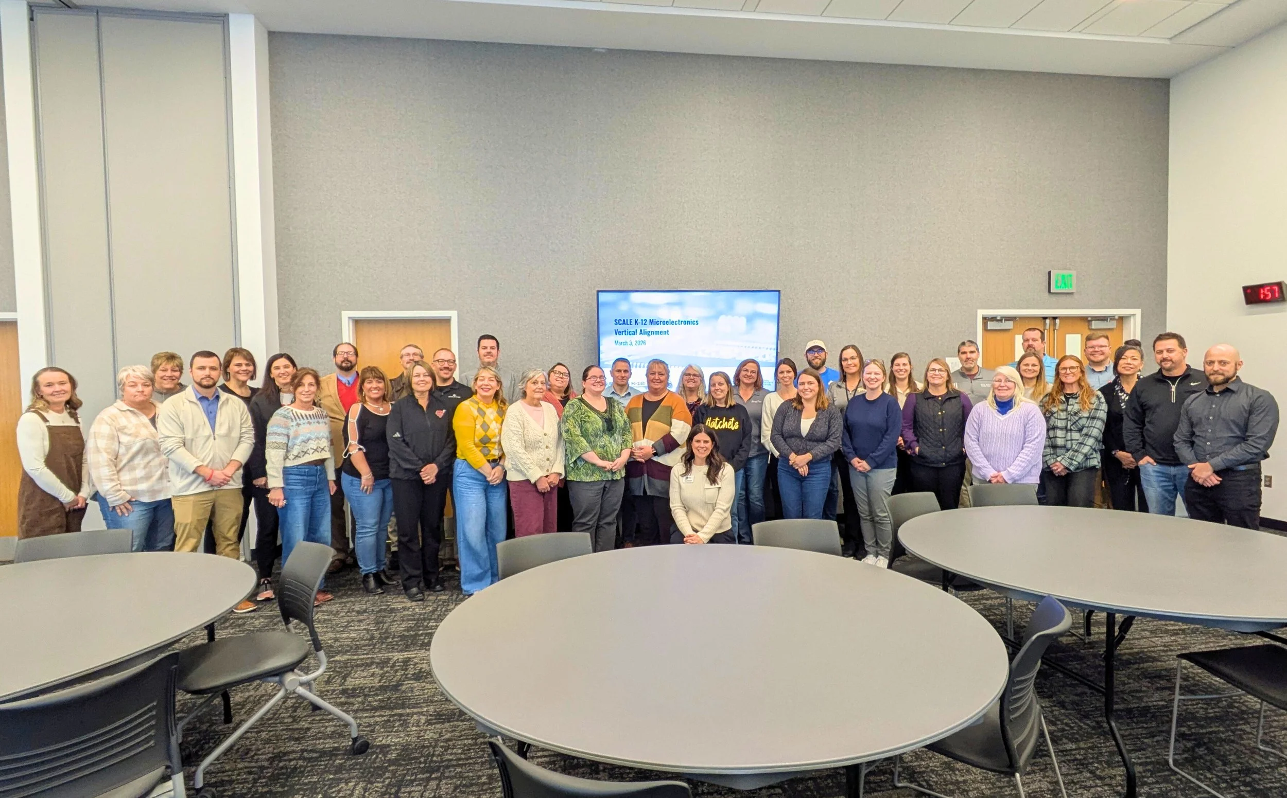 Group of educators at Microelectronics PD and Vertical Alignment Session.jpg
