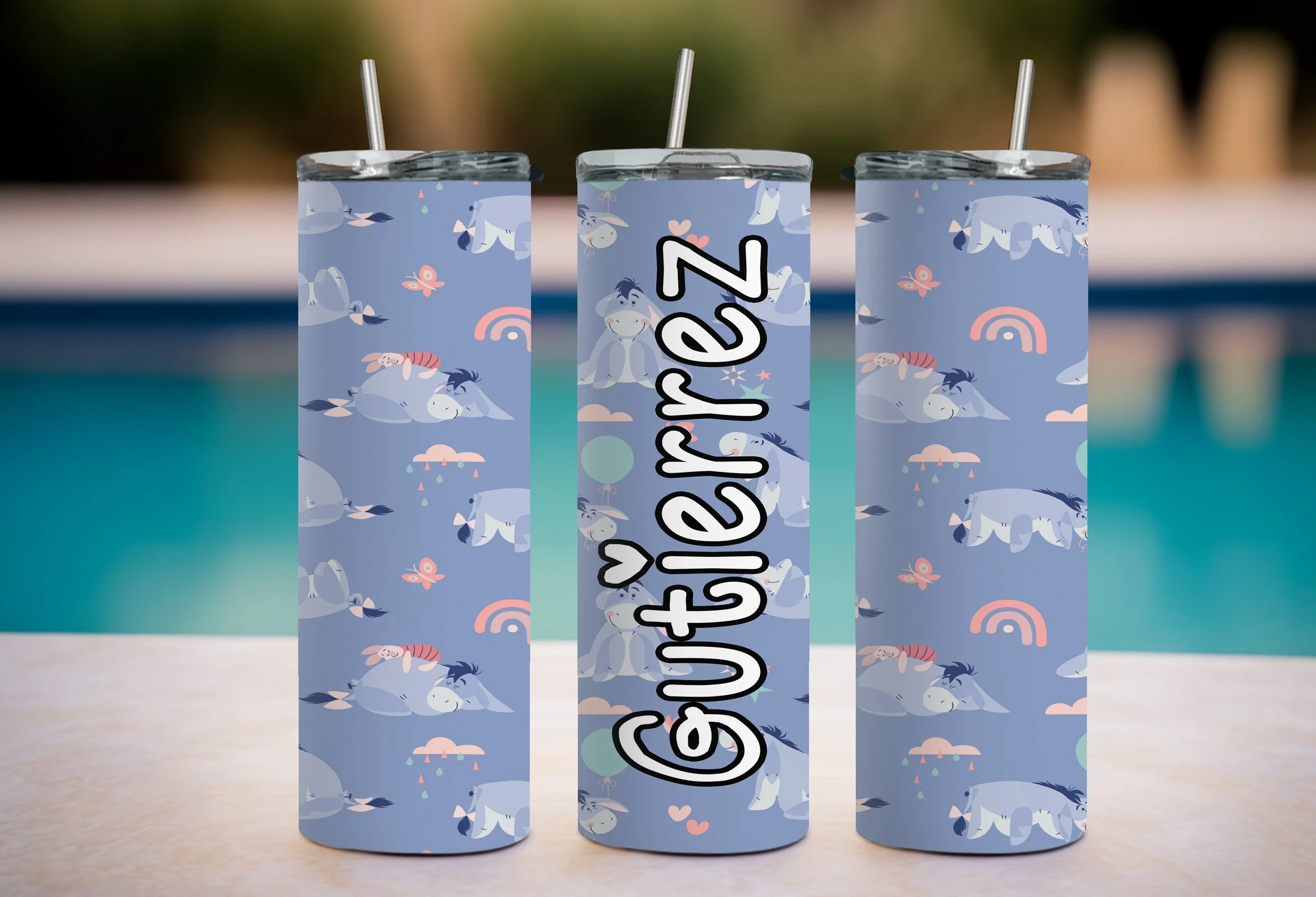 Custom Eeyore Tumbler 