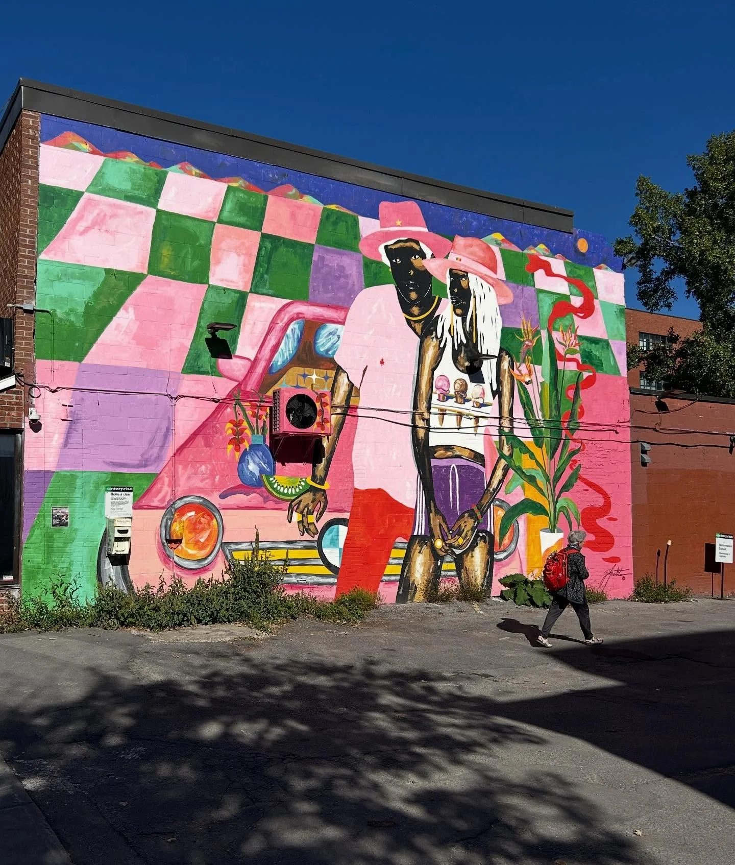 Montr&eacute;al, part two: street art + Biod&ocirc;me / Olympic Park!