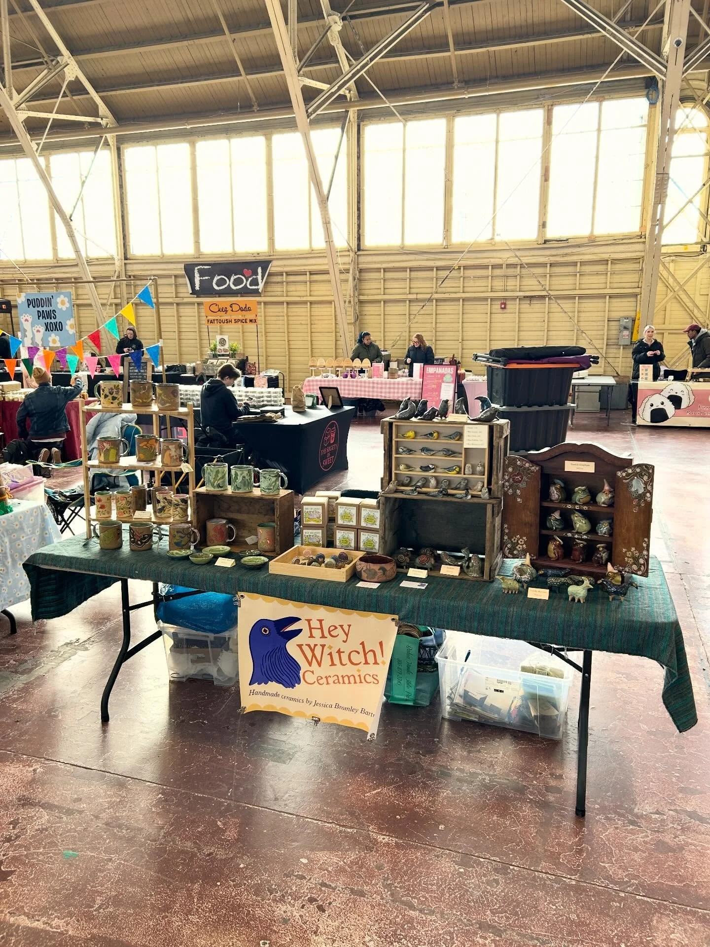 Today was my third @613flea and as per usual it was a spectacular day (a highlight being my lunch onigiri from a nearby booth)!! I had the loveliest time chatting with everyone who visited &amp; I&rsquo;m flabbergasted by how sparse my table was by t