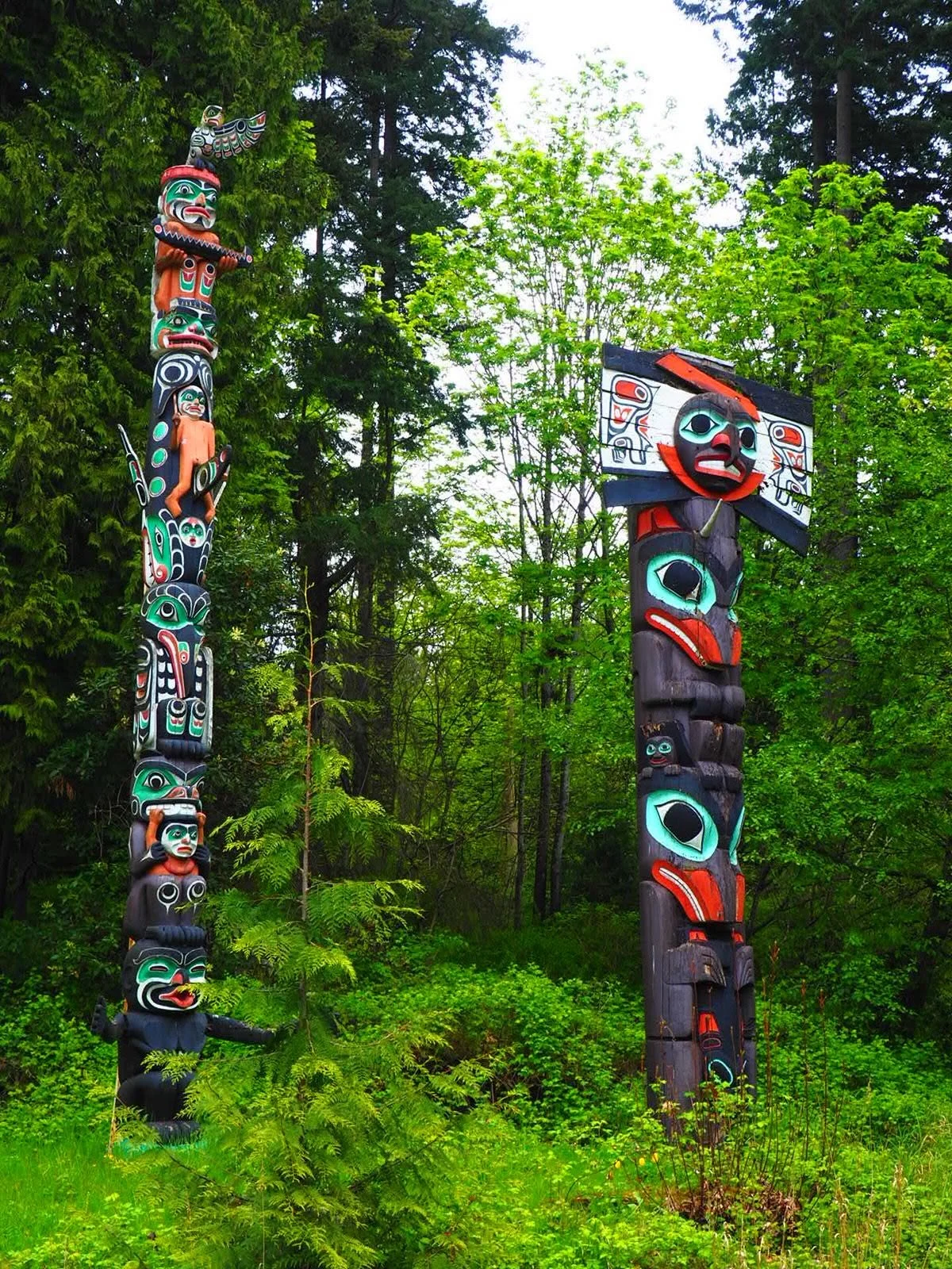 Vancouver day 4 (portrait version): all Stanley Park this time, seawall + interior!!