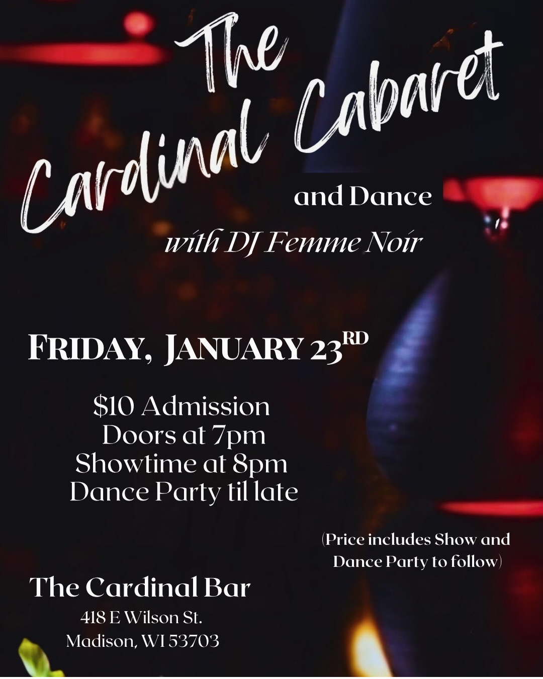 The Cardinal Cabaret and Dance Party