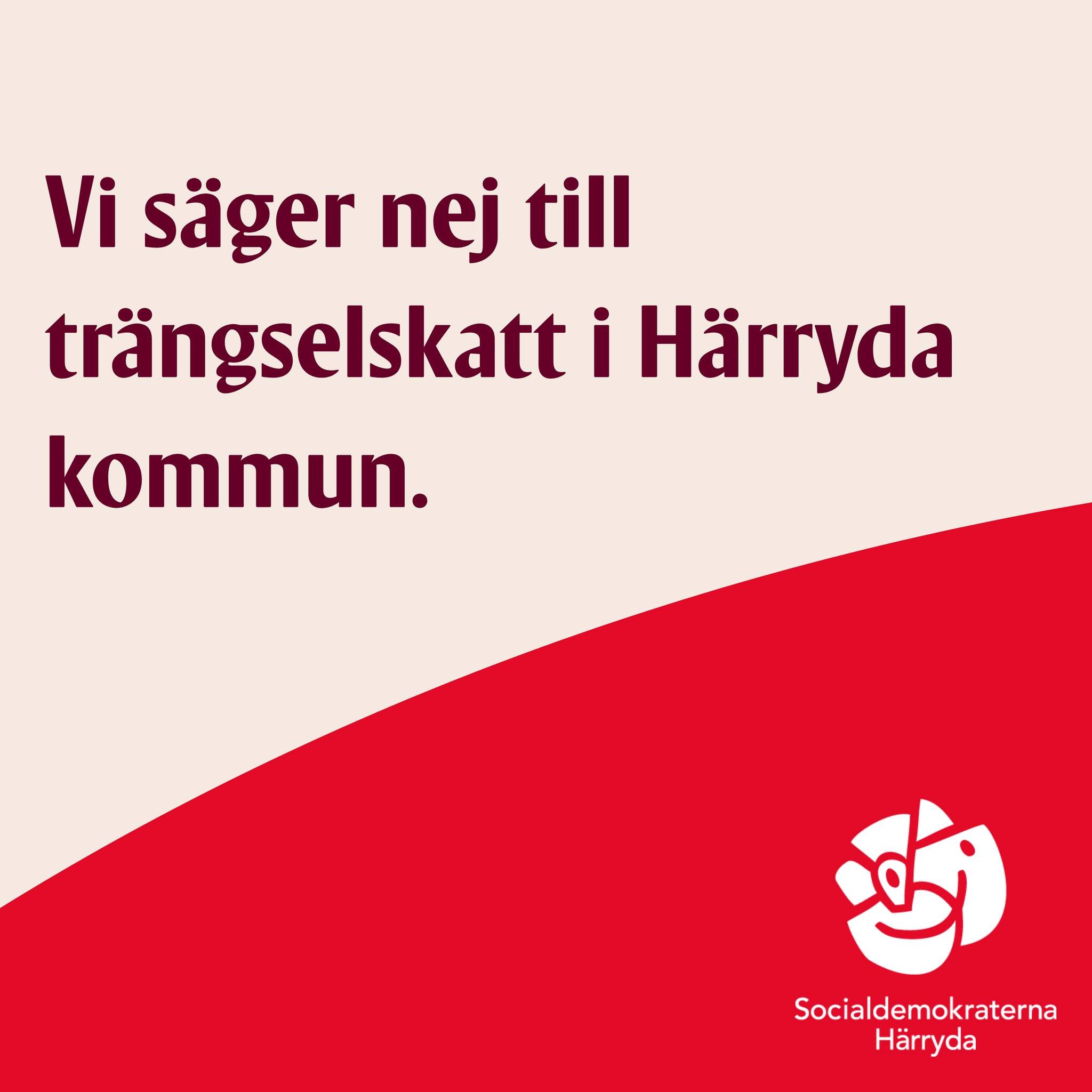 Klart och tydligt. 
L&auml;s mer om v&aring;r politik: https://www.socialdemokraternaiharryda.se/