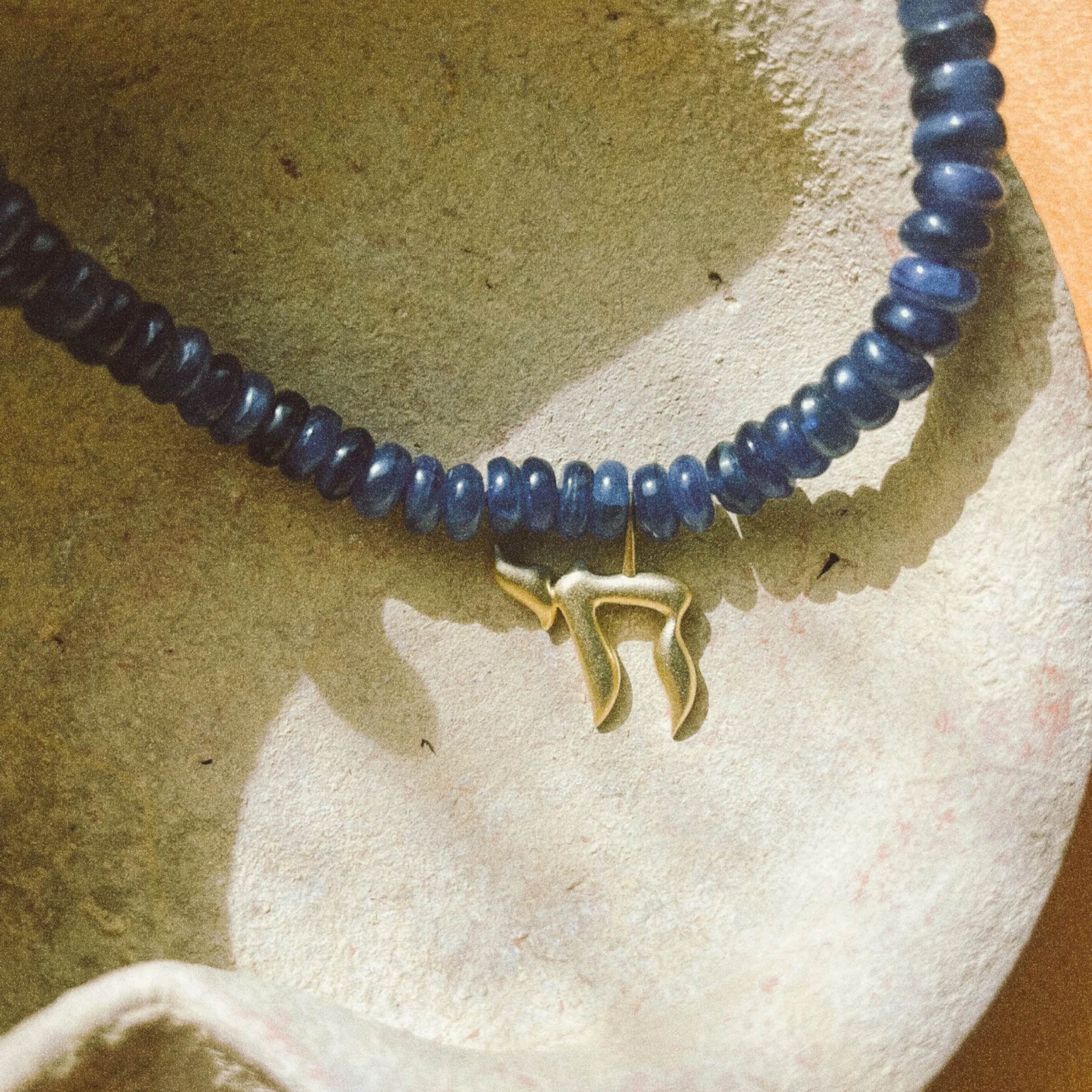 L'Chaim! Necklace | 8mm Kyanite