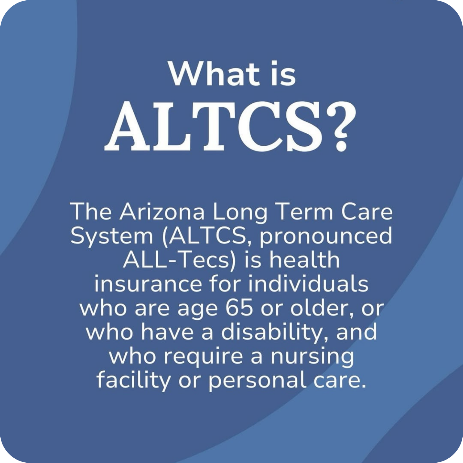 What Is ALTCS in Arizona — And How Can It Help Your Loved One in Hospice?