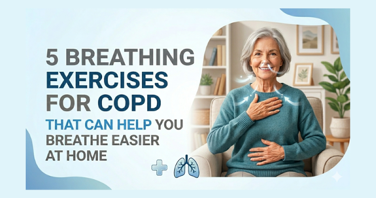 5 Breathing Exercises for COPD That Can Help You Breathe Easier at Home