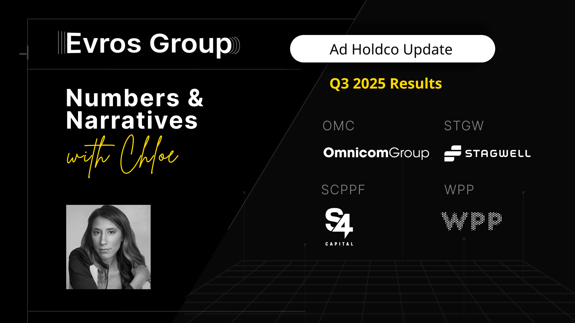 The Holdco Divide: AI, M&A, and the Battle for Relevance Evros Group Chloe Cotoulas - Numbers and Narratives 2025 Q3