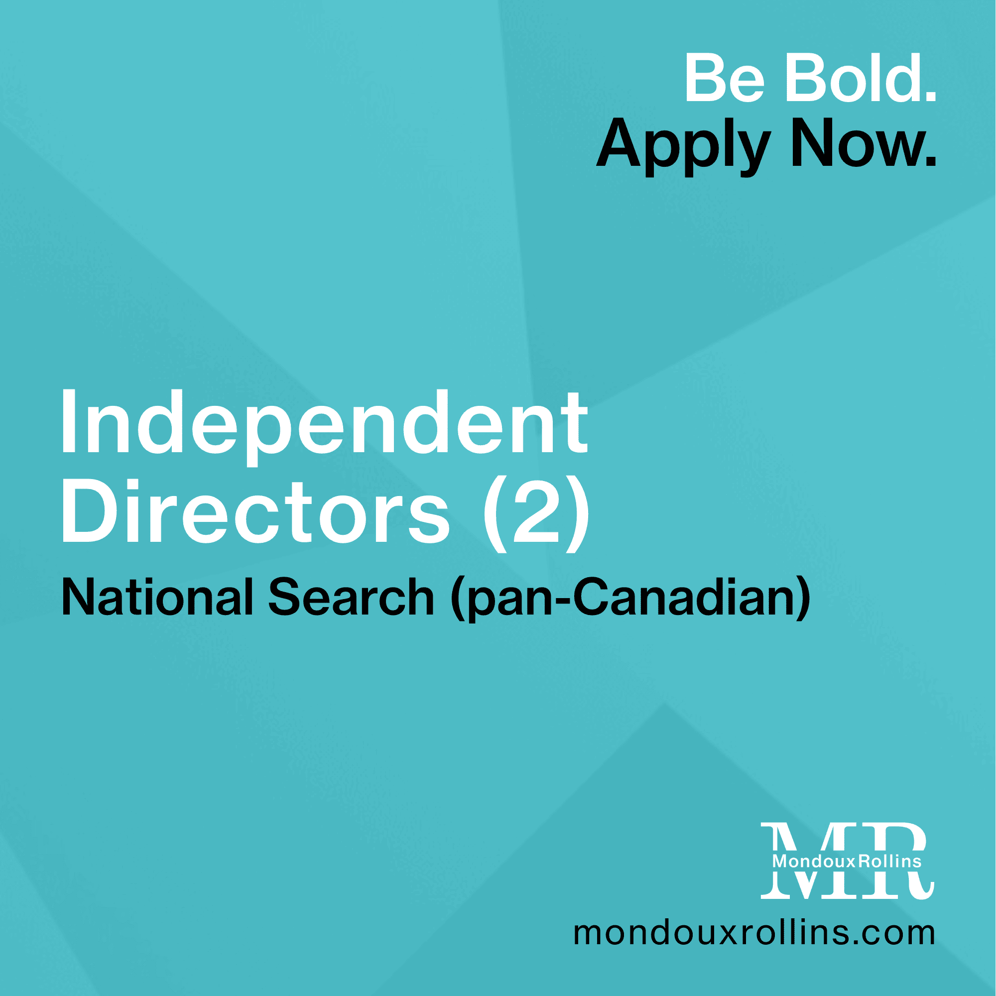 Independent Director Opportunities, Board of Directors – Greater Toronto Area (GTA)