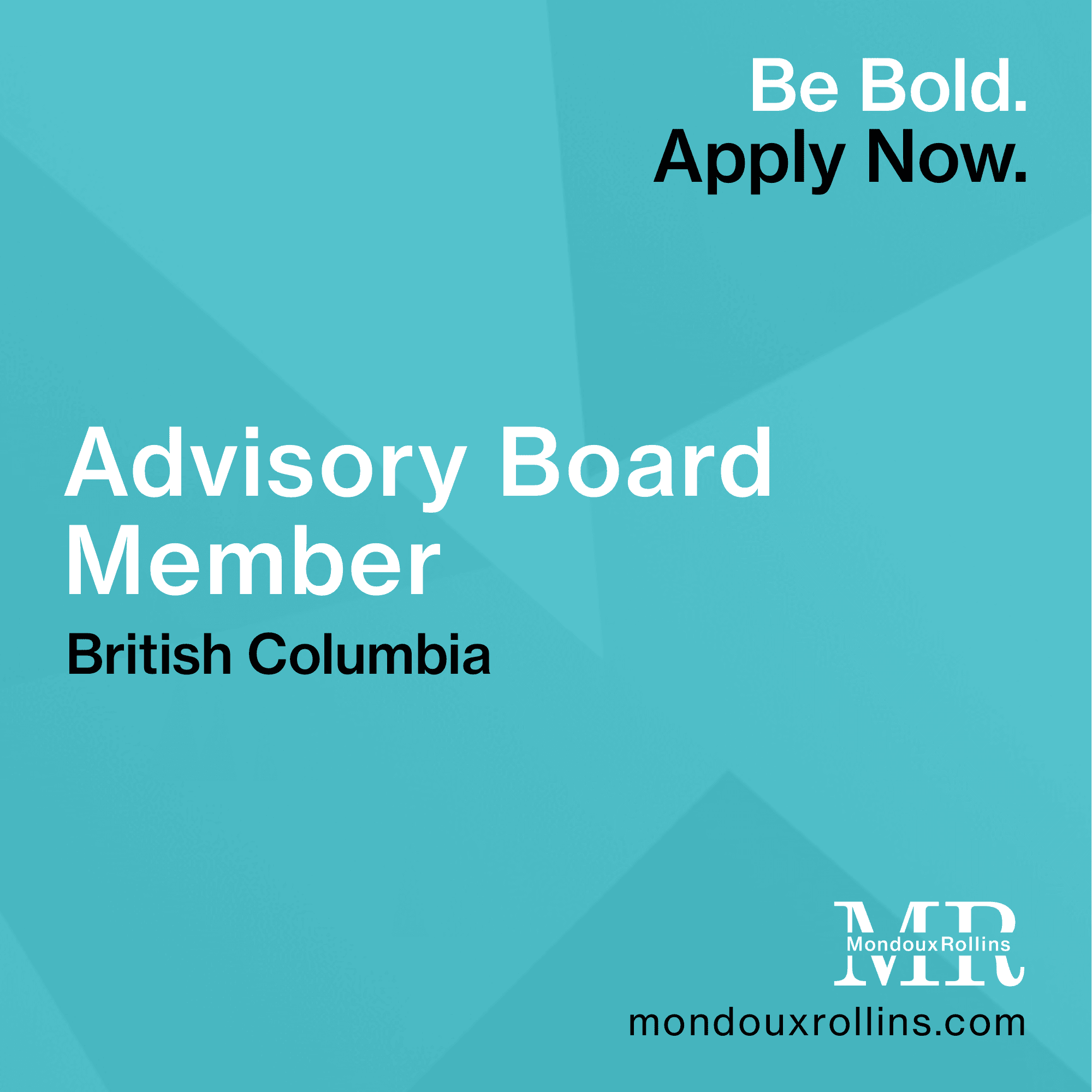 Advisory Board Member – British Columbia