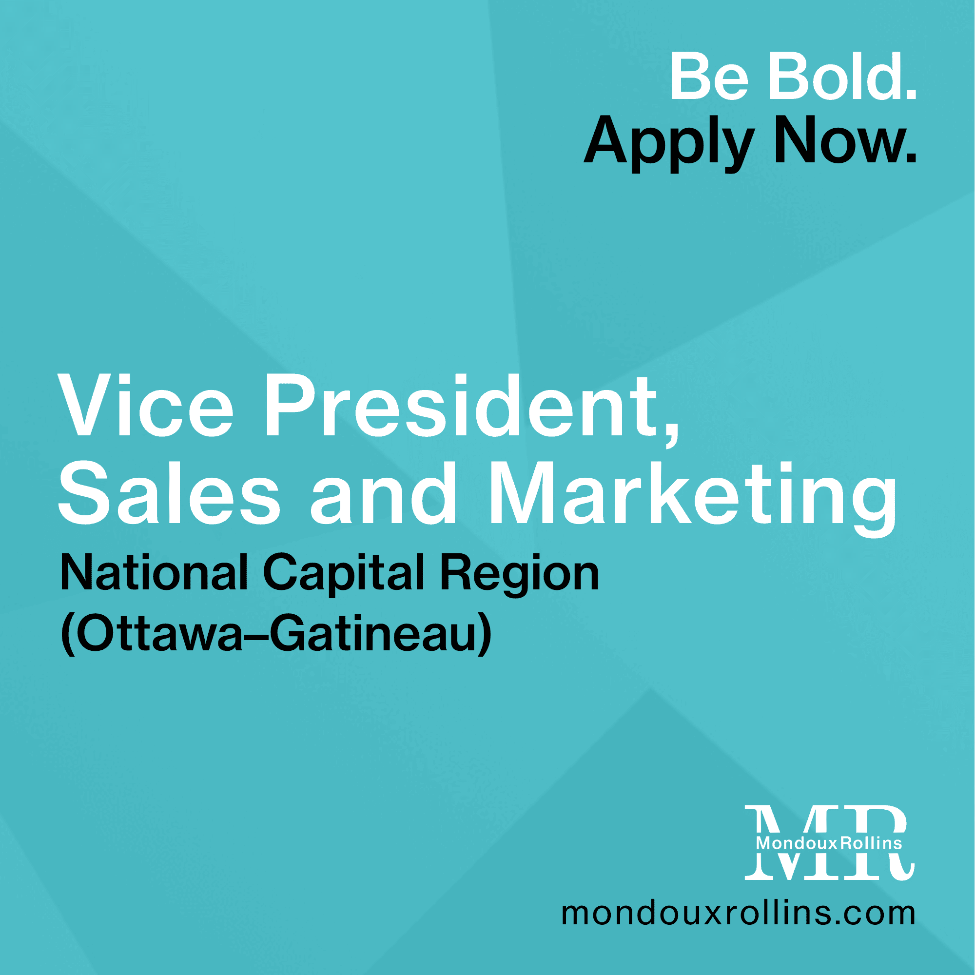 Vice President, Sales and Marketing –&nbsp;National Capital Region (Ottawa–Gatineau)