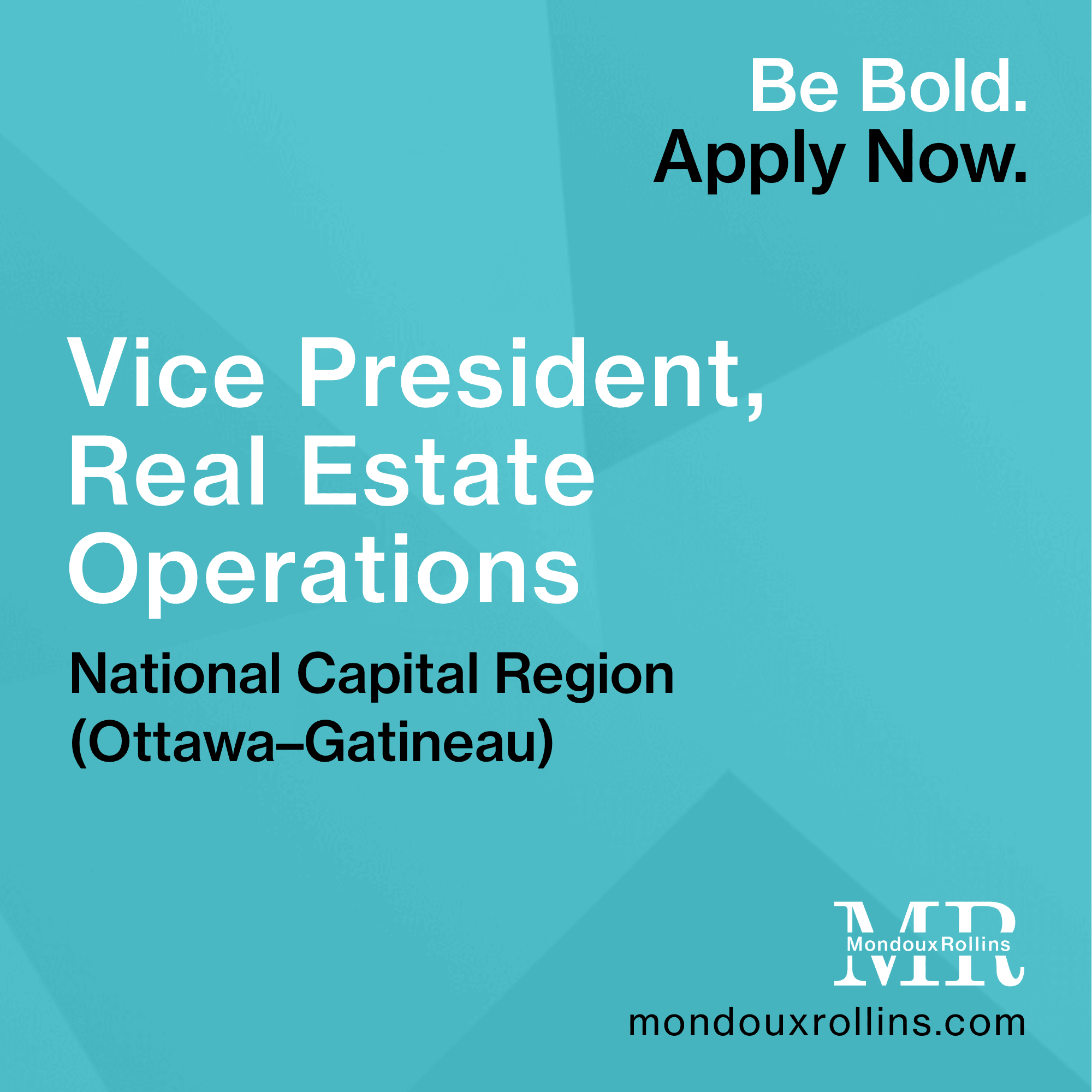 Vice President, Real Estate Operations – National Capital Region (Ottawa–Gatineau)