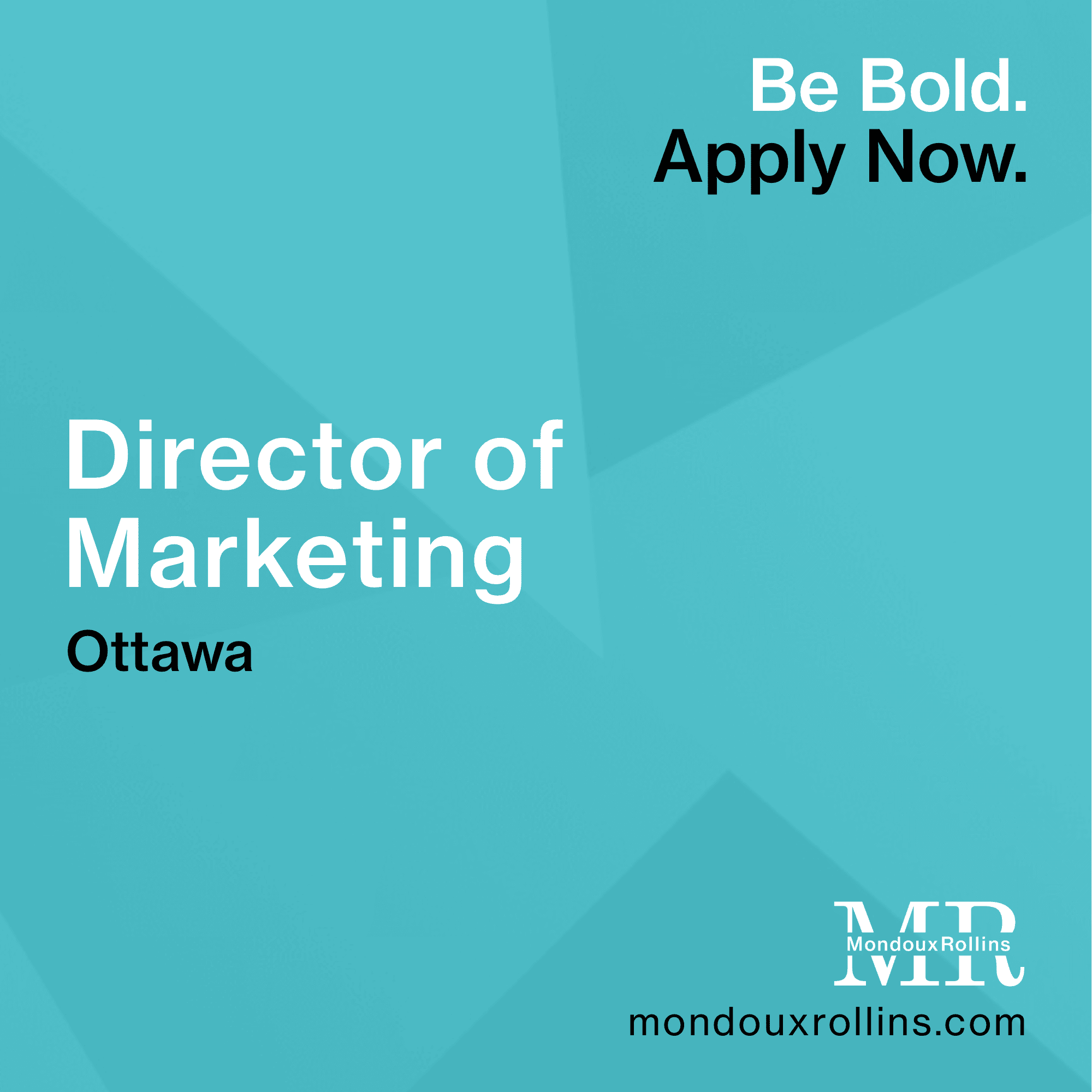 OPPORTUNITY CLOSED – Director of Marketing – Ottawa