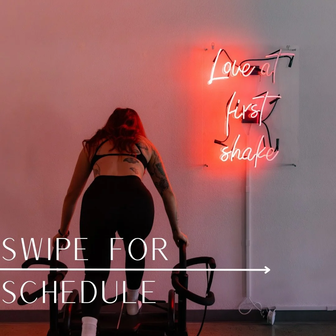 Swipe ➡️ to check our coming week&rsquo;s schedule! 💕🔥

#heartcore #heartbreaker #lagree #megaformer #pilates #sfbayarea #redwoodcity