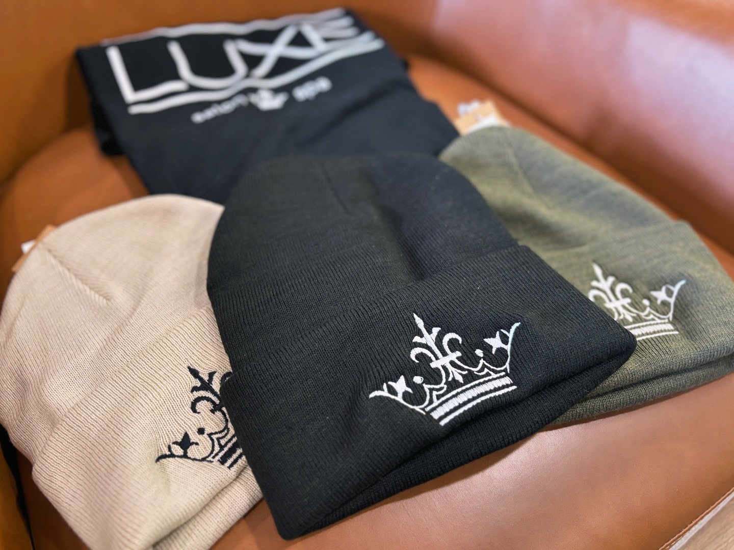 NEW MERCH ALERT!! It&rsquo;s like Christmas already 😍Crop tops, beanies, hoodies, shirts in!- this is not a drill and we&rsquo;re obsessed! 💋