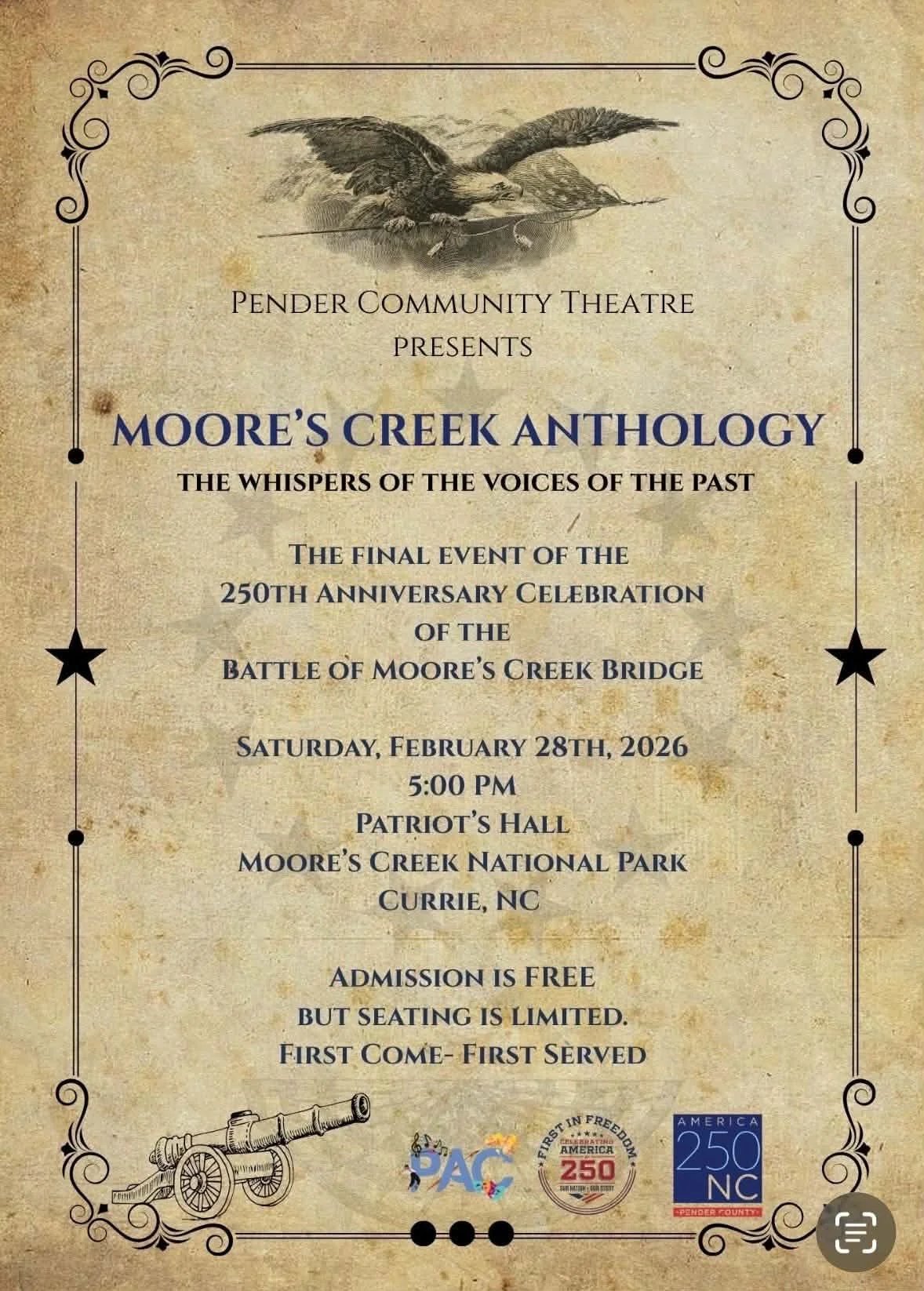 MOORE’S CREEK ANTHOLOGY